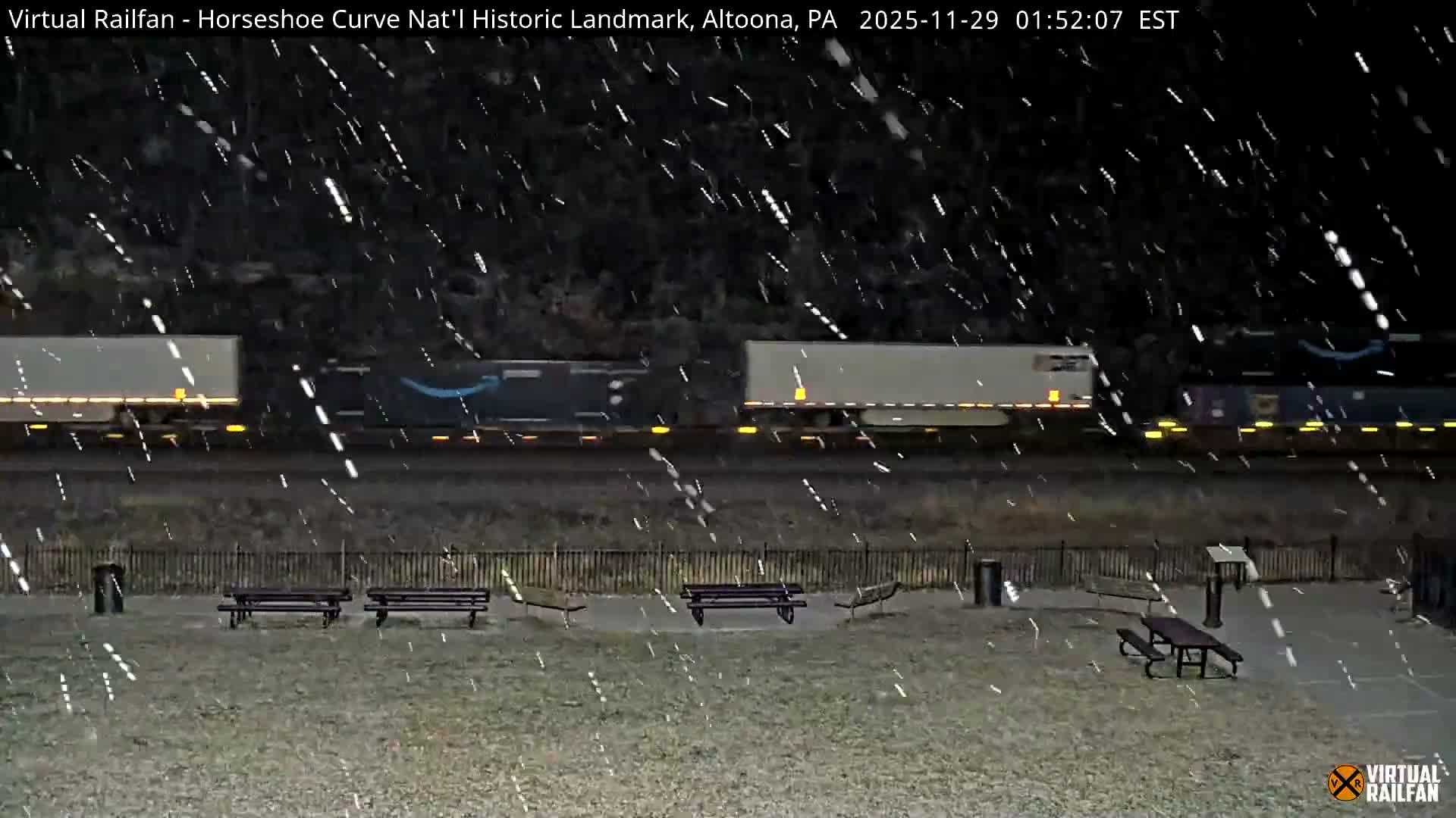 Altoona, The  Horseshoe Curve National Historic Landmark Railroad Live Cam - Altoona, Blair County, Pennsylvania, USA
