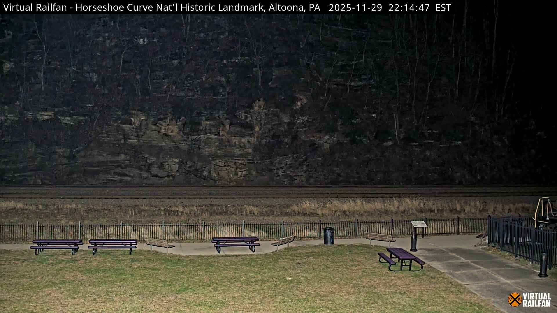 Altoona, The  Horseshoe Curve National Historic Landmark Railroad Live Cam - Altoona, Blair County, Pennsylvania, USA