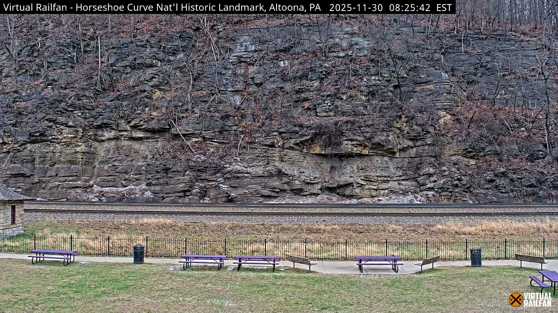 Altoona, The  Horseshoe Curve National Historic Landmark Railroad Live Cam - Altoona, Blair County, Pennsylvania, USA