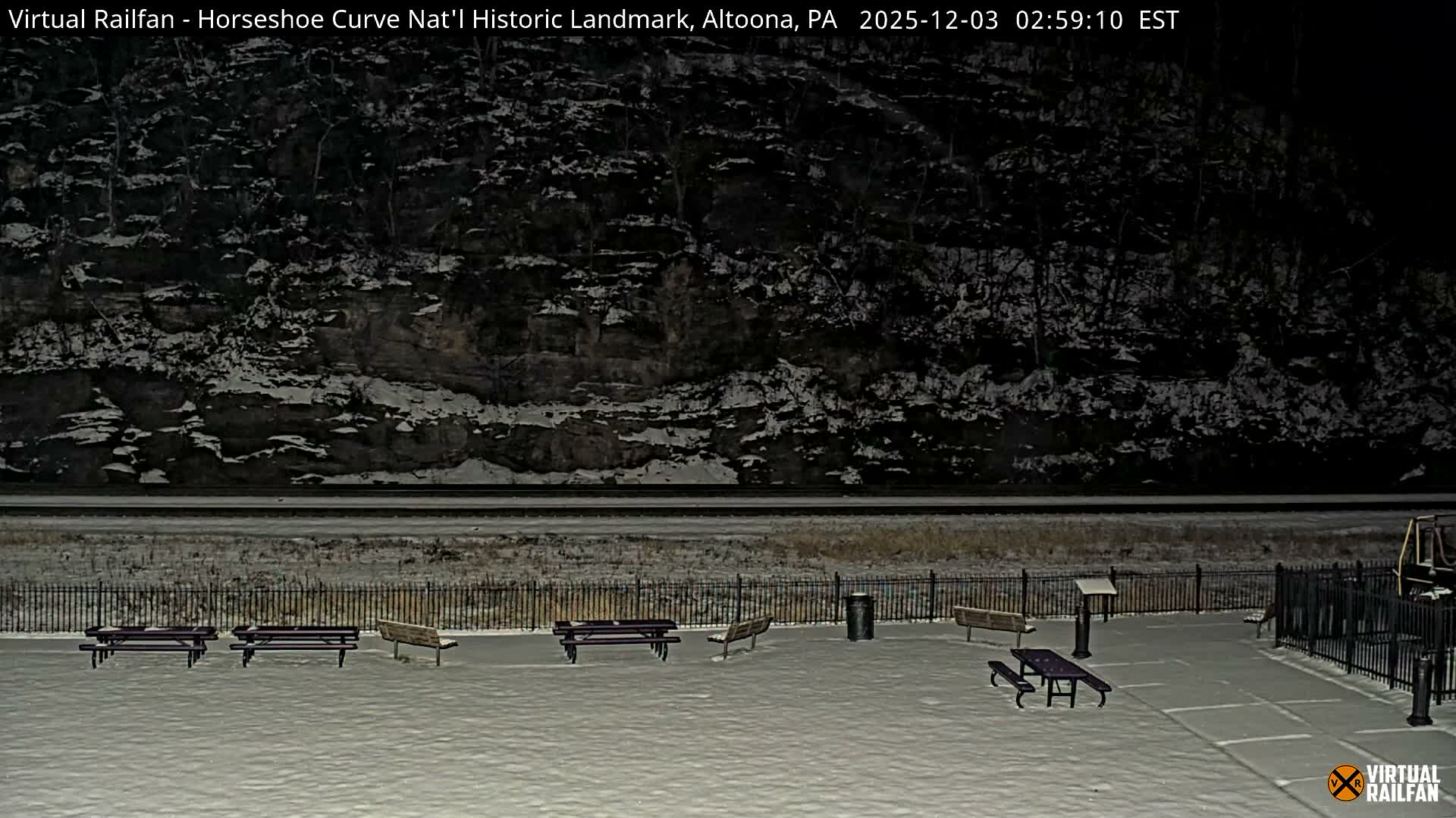 Altoona, The  Horseshoe Curve National Historic Landmark Railroad Live Cam - Altoona, Blair County, Pennsylvania, USA