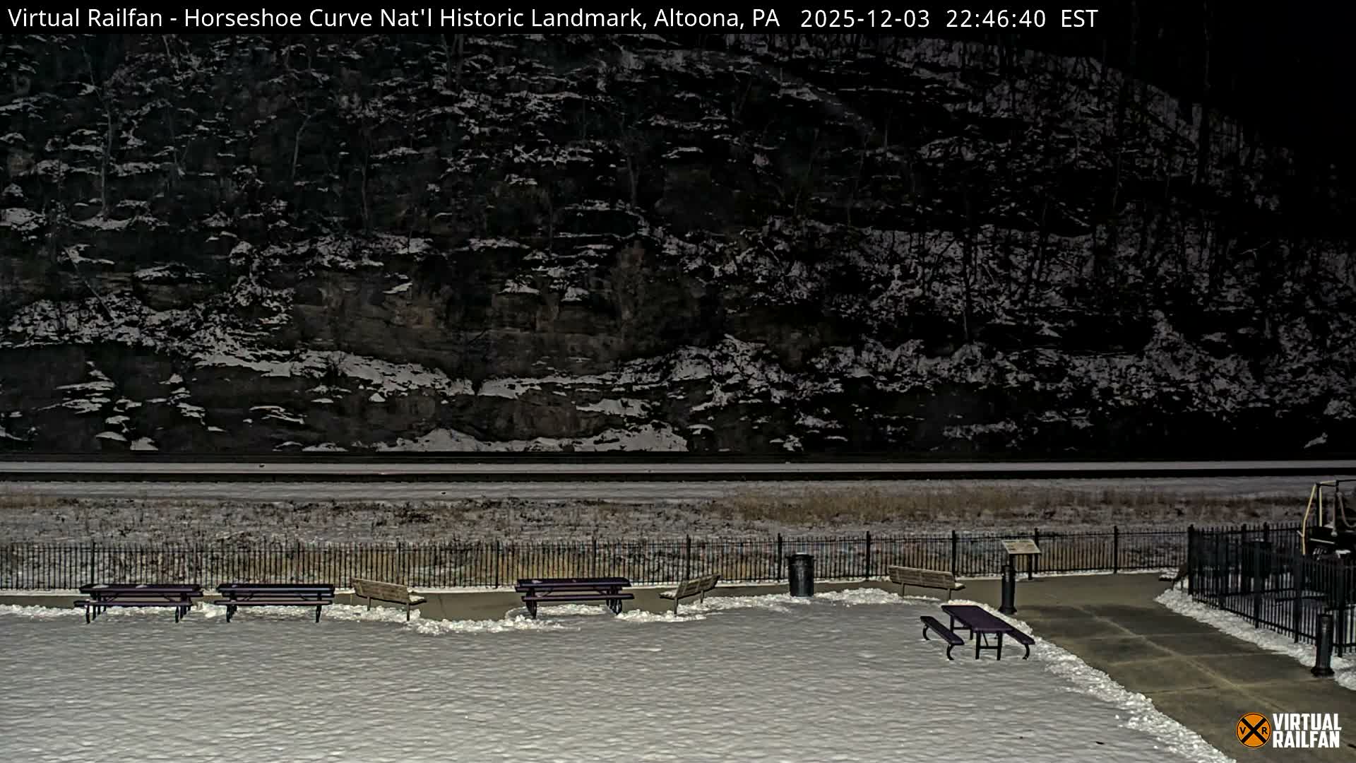 Altoona, The  Horseshoe Curve National Historic Landmark Railroad Live Cam - Altoona, Blair County, Pennsylvania, USA