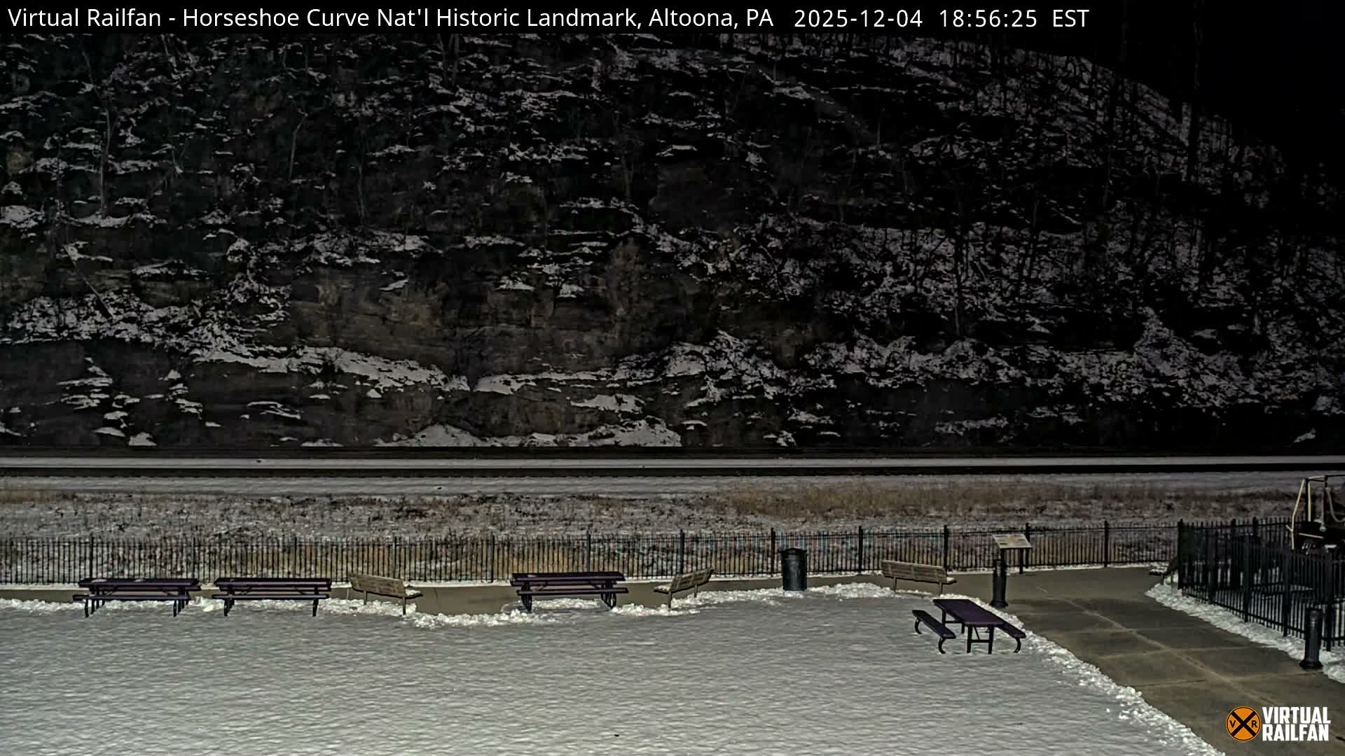 Altoona, The  Horseshoe Curve National Historic Landmark Railroad Live Cam - Altoona, Blair County, Pennsylvania, USA