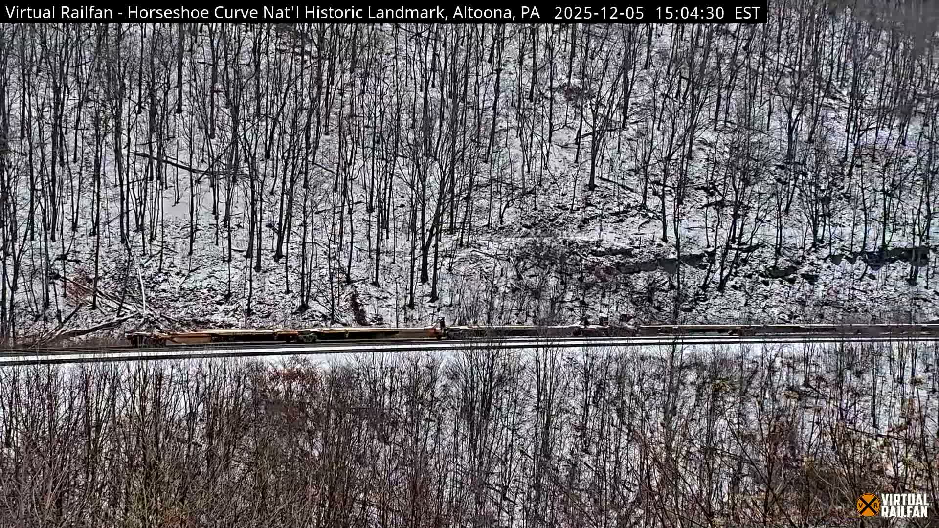 Altoona, The  Horseshoe Curve National Historic Landmark Railroad Live Cam - Altoona, Blair County, Pennsylvania, USA