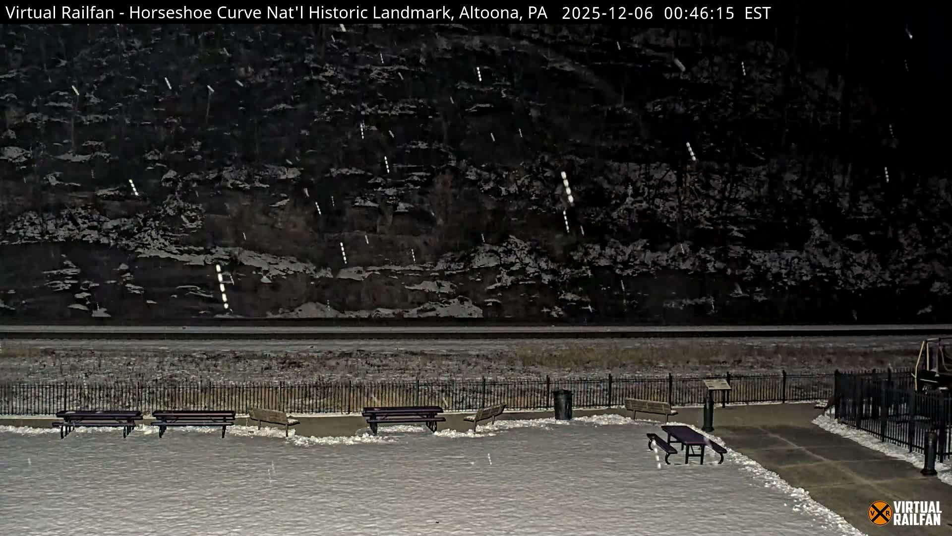 Altoona, The  Horseshoe Curve National Historic Landmark Railroad Live Cam - Altoona, Blair County, Pennsylvania, USA