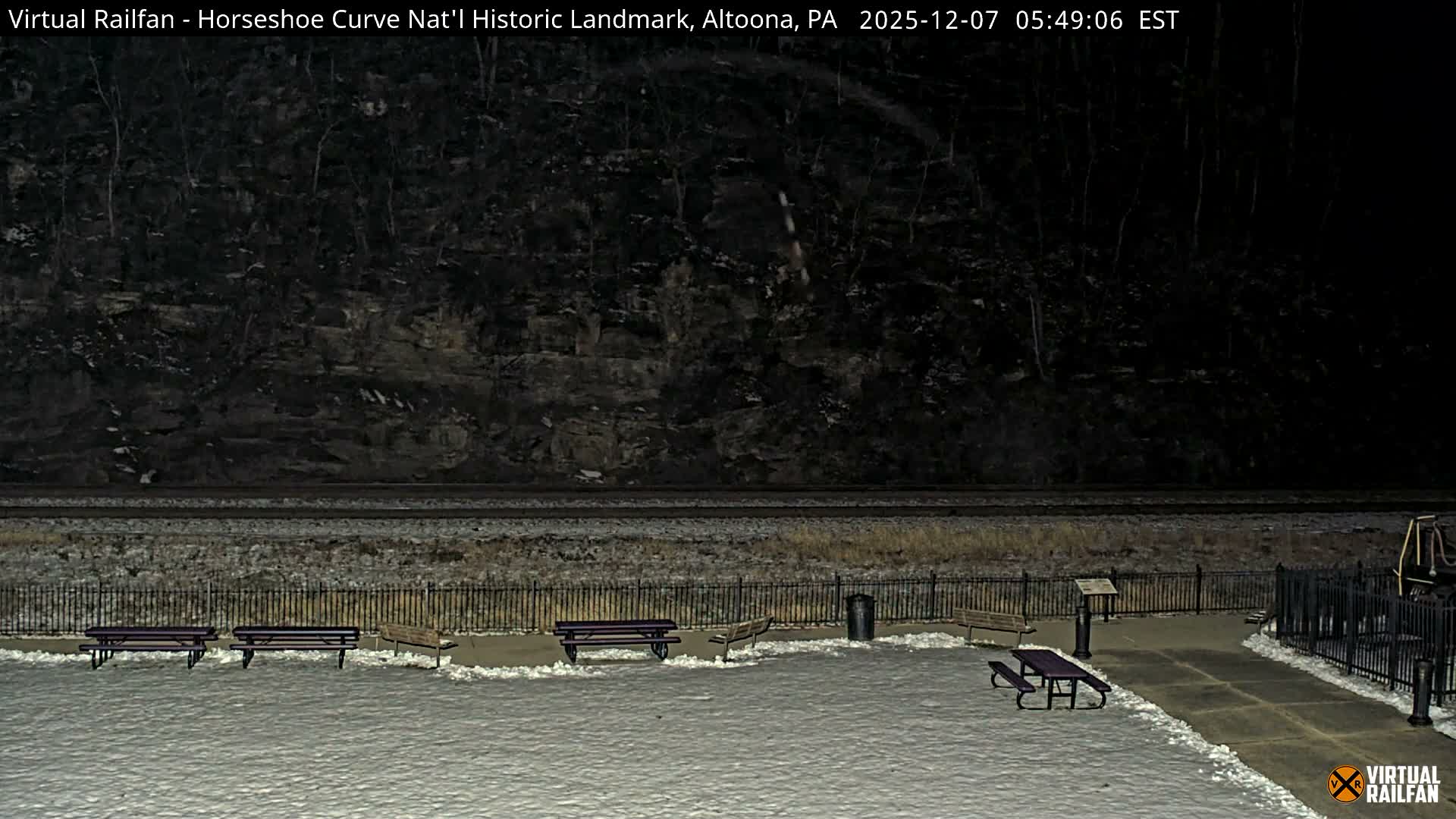 Altoona, The  Horseshoe Curve National Historic Landmark Railroad Live Cam - Altoona, Blair County, Pennsylvania, USA