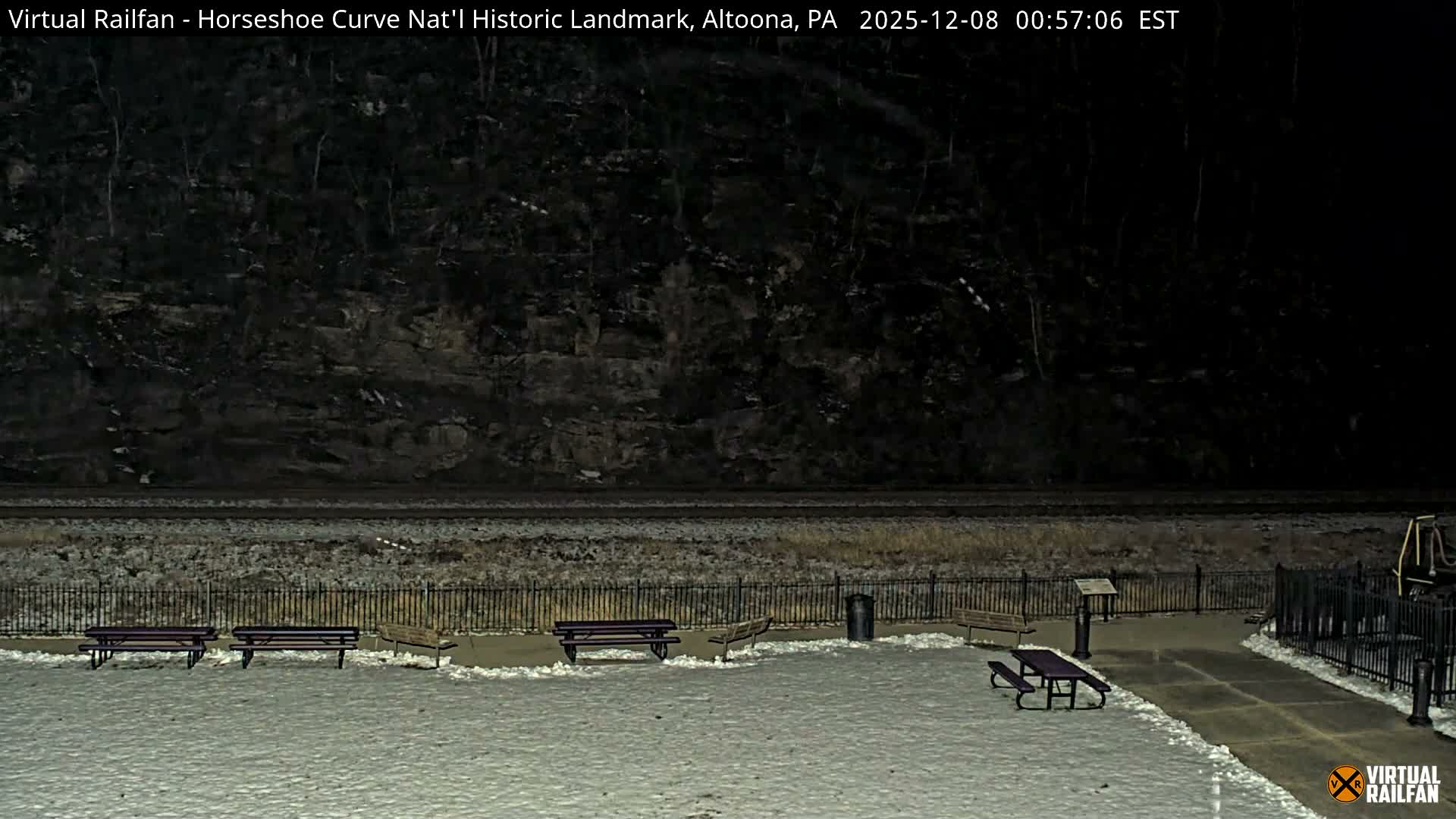 Altoona, The  Horseshoe Curve National Historic Landmark Railroad Live Cam - Altoona, Blair County, Pennsylvania, USA