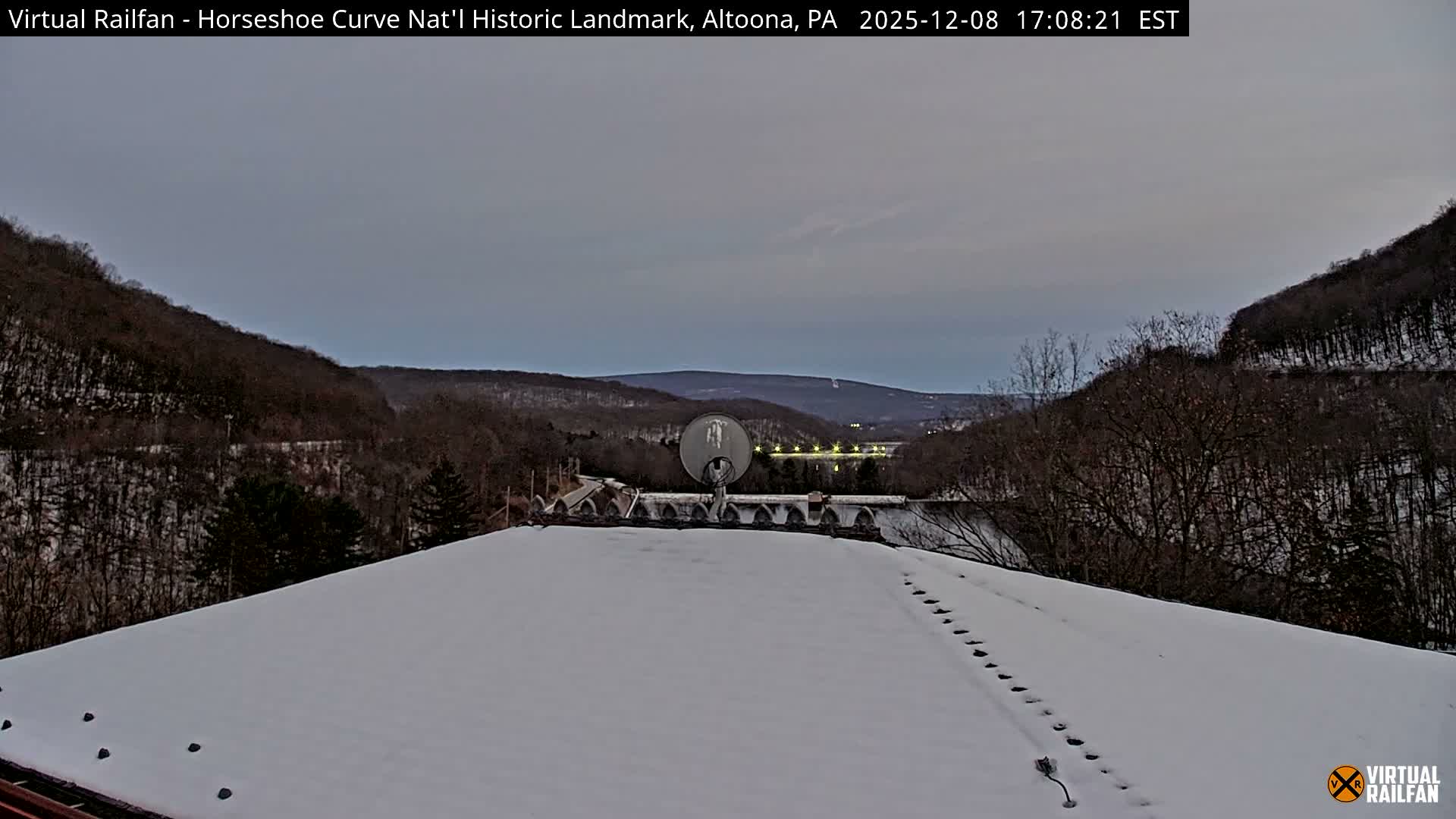 Altoona, The  Horseshoe Curve National Historic Landmark Railroad Live Cam - Altoona, Blair County, Pennsylvania, USA
