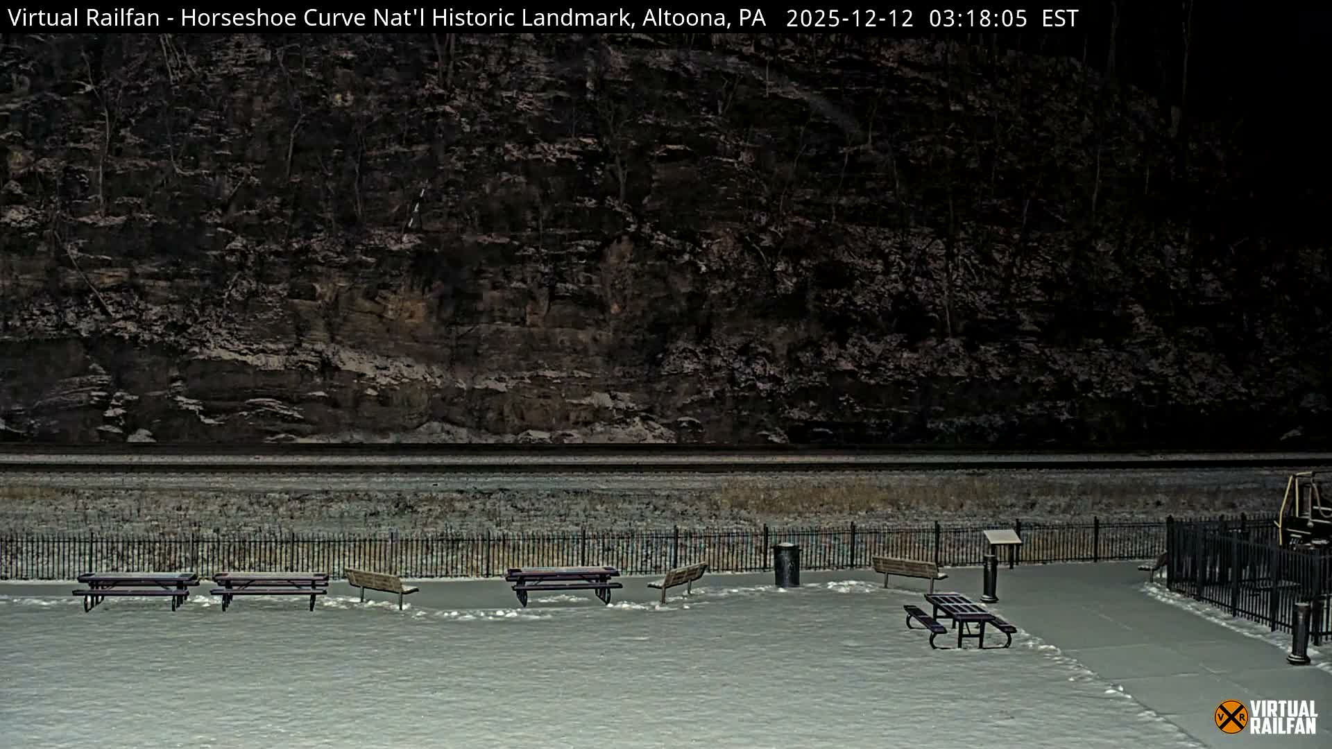 Altoona, The  Horseshoe Curve National Historic Landmark Railroad Live Cam - Altoona, Blair County, Pennsylvania, USA