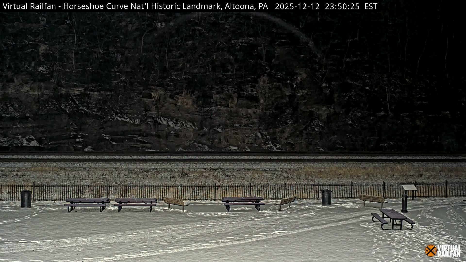 Altoona, The  Horseshoe Curve National Historic Landmark Railroad Live Cam - Altoona, Blair County, Pennsylvania, USA