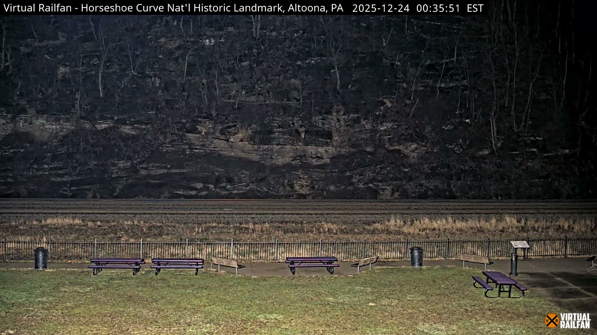 Altoona, The  Horseshoe Curve National Historic Landmark Railroad Live Cam - Altoona, Blair County, Pennsylvania, USA