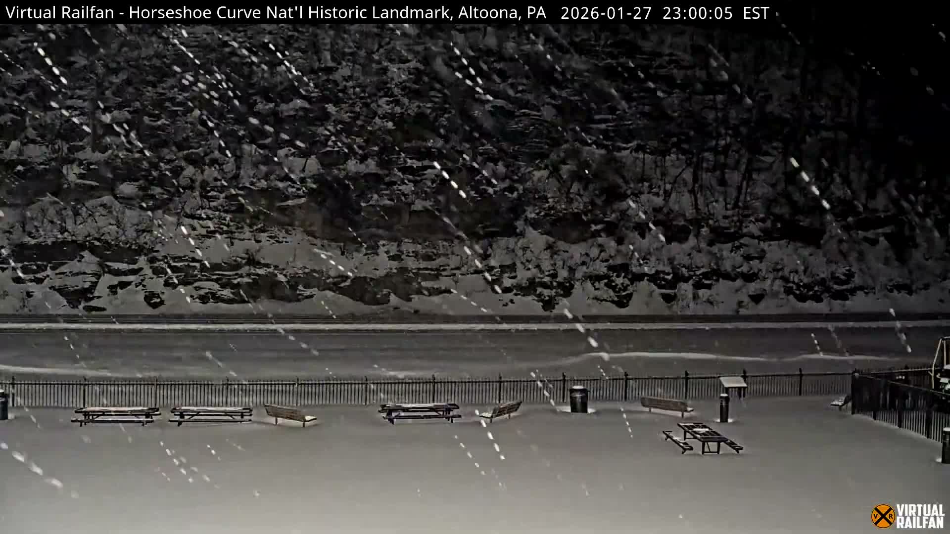 Altoona, The  Horseshoe Curve National Historic Landmark Railroad Live Cam - Altoona, Blair County, Pennsylvania, USA