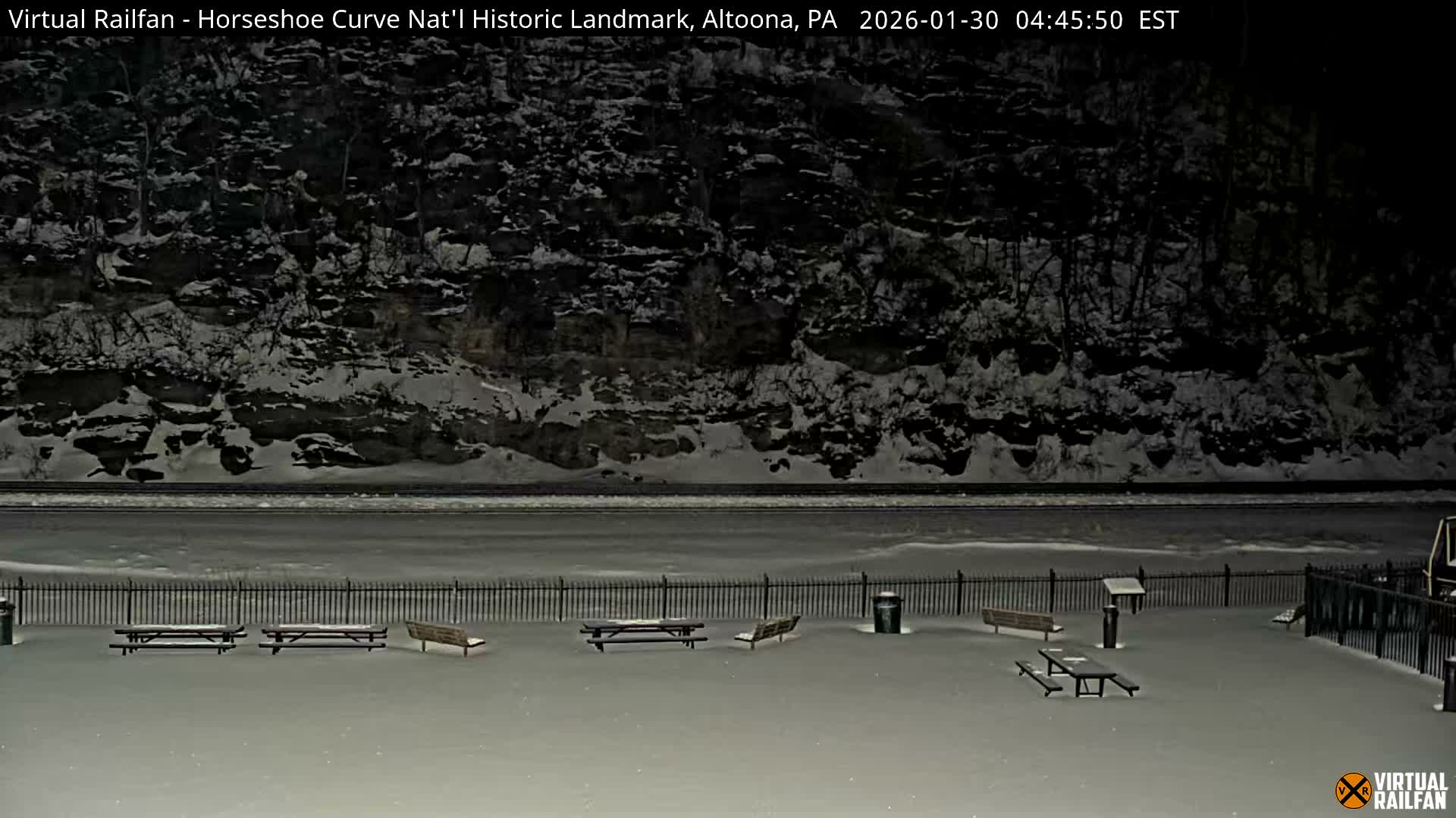 Altoona, The  Horseshoe Curve National Historic Landmark Railroad Live Cam - Altoona, Blair County, Pennsylvania, USA