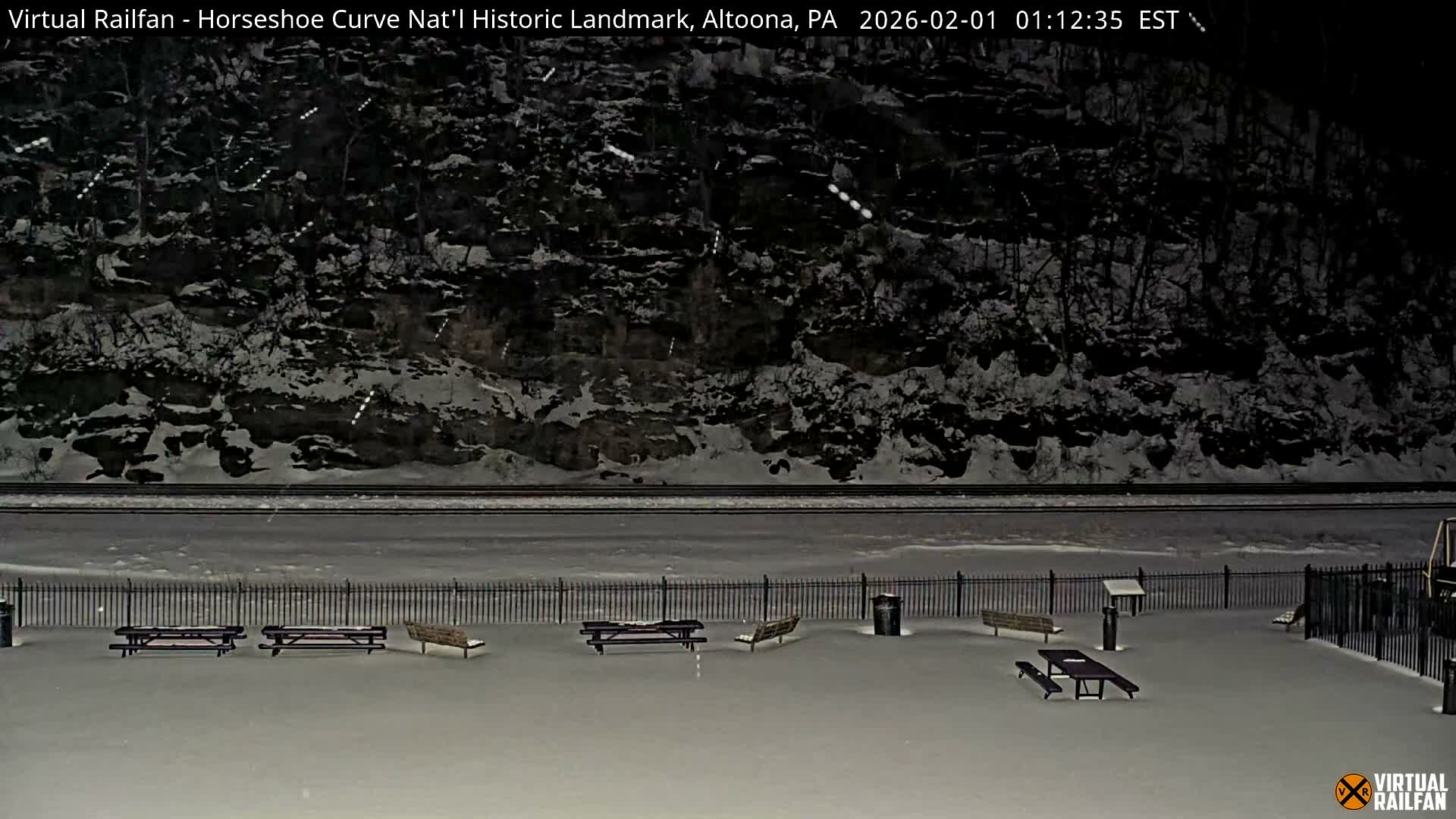 Altoona, The  Horseshoe Curve National Historic Landmark Railroad Live Cam - Altoona, Blair County, Pennsylvania, USA