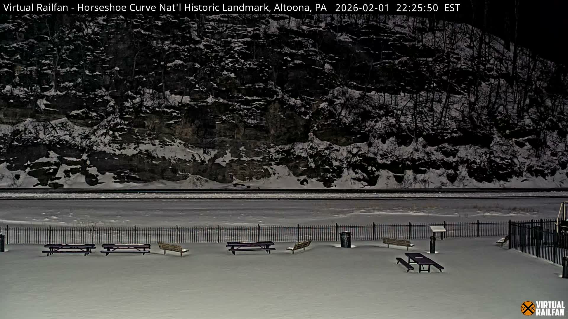 Altoona, The  Horseshoe Curve National Historic Landmark Railroad Live Cam - Altoona, Blair County, Pennsylvania, USA