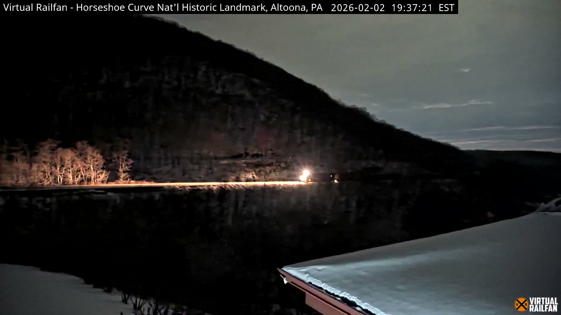 Altoona, The  Horseshoe Curve National Historic Landmark Railroad Live Cam - Altoona, Blair County, Pennsylvania, USA