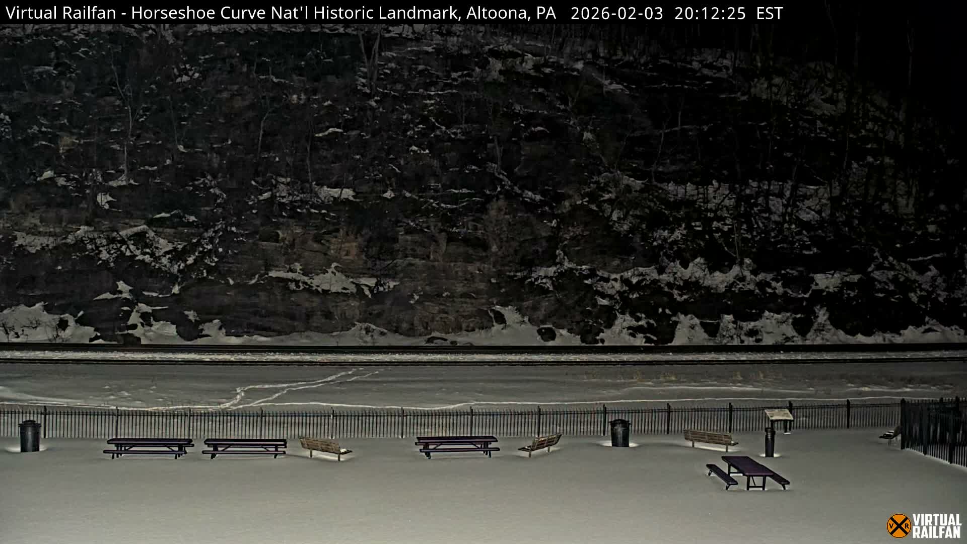 Altoona, The  Horseshoe Curve National Historic Landmark Railroad Live Cam - Altoona, Blair County, Pennsylvania, USA