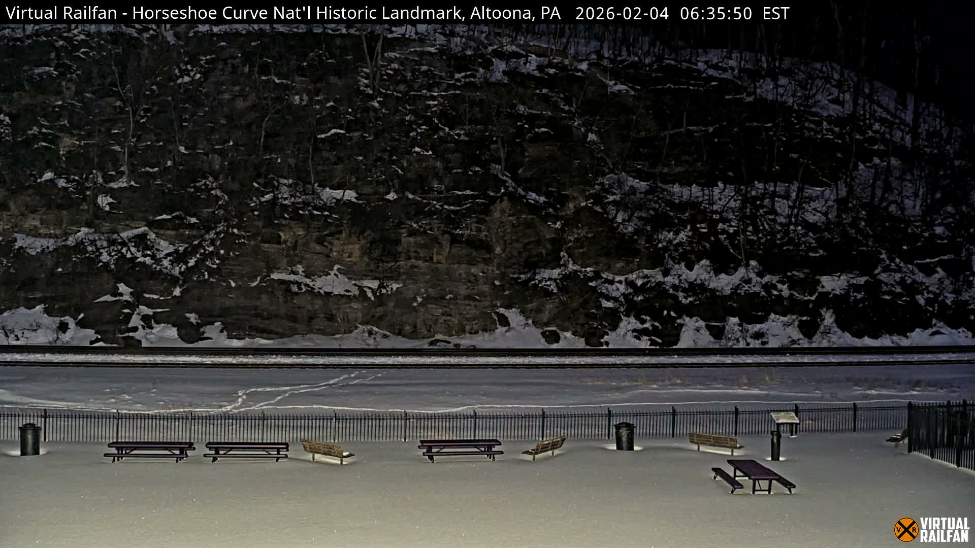 Altoona, The  Horseshoe Curve National Historic Landmark Railroad Live Cam - Altoona, Blair County, Pennsylvania, USA