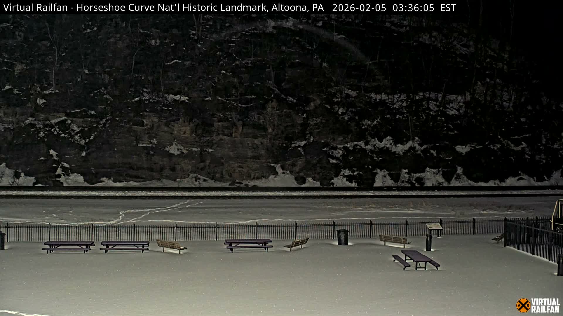 Altoona, The  Horseshoe Curve National Historic Landmark Railroad Live Cam - Altoona, Blair County, Pennsylvania, USA