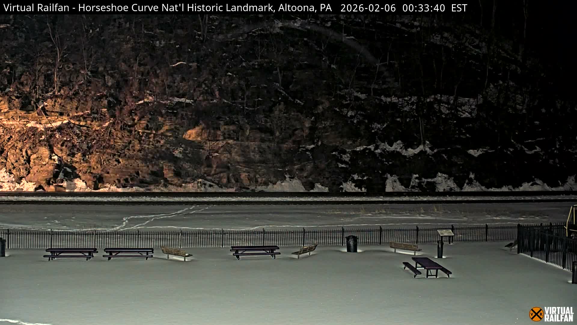 Altoona, The  Horseshoe Curve National Historic Landmark Railroad Live Cam - Altoona, Blair County, Pennsylvania, USA