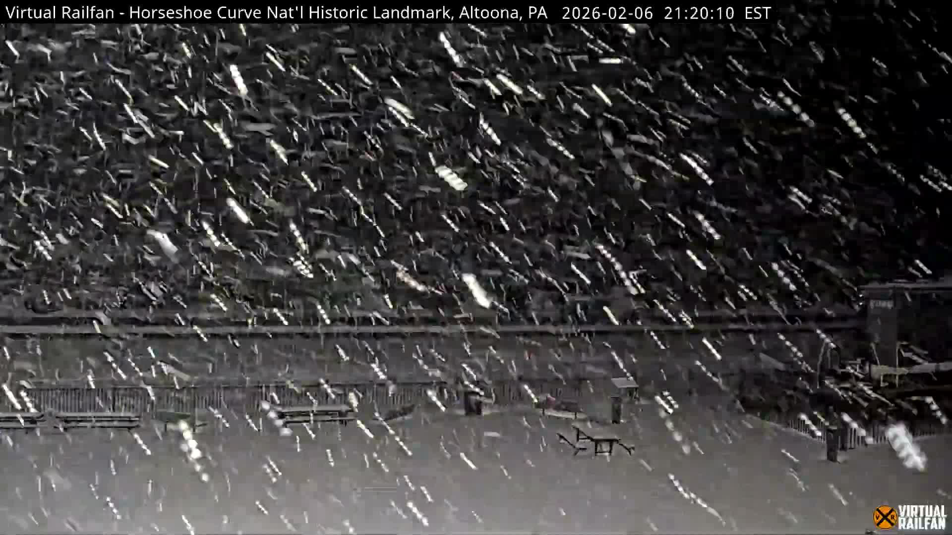 Altoona, The  Horseshoe Curve National Historic Landmark Railroad Live Cam - Altoona, Blair County, Pennsylvania, USA