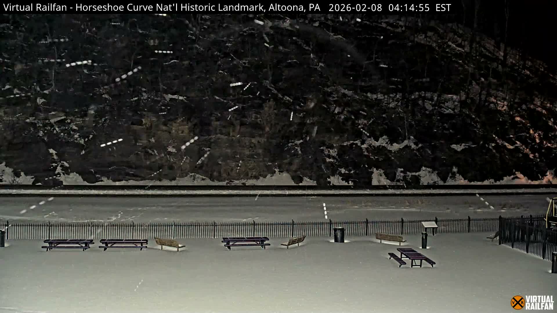 Altoona, The  Horseshoe Curve National Historic Landmark Railroad Live Cam - Altoona, Blair County, Pennsylvania, USA