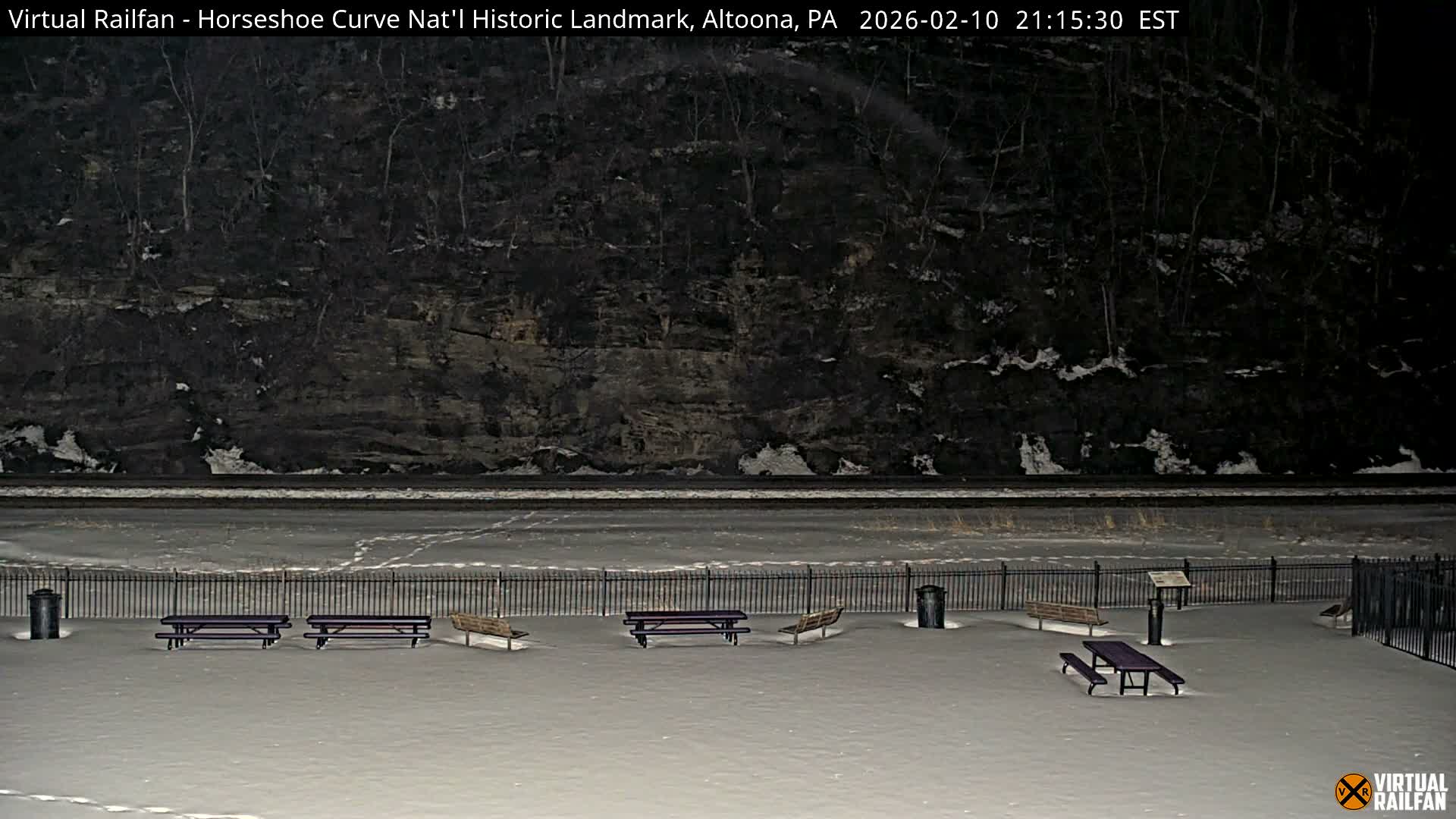 Altoona, The  Horseshoe Curve National Historic Landmark Railroad Live Cam - Altoona, Blair County, Pennsylvania, USA