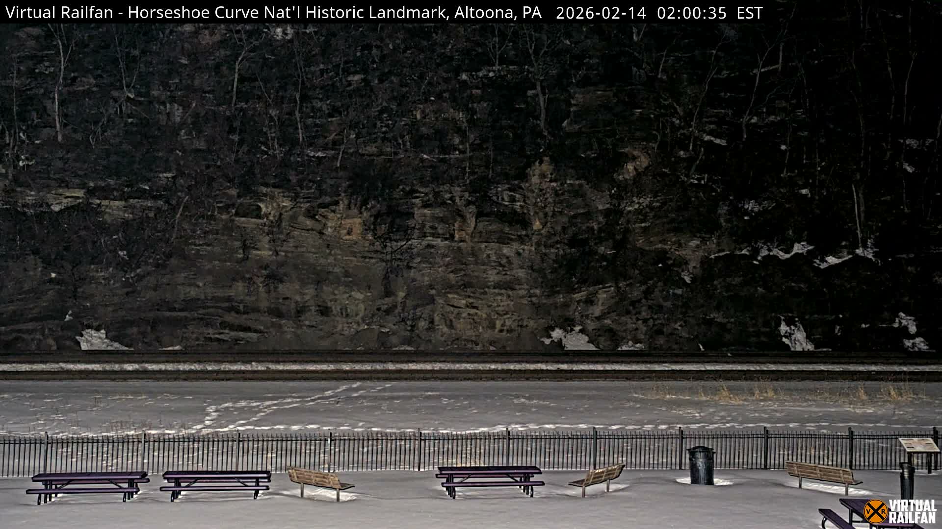 Altoona, The  Horseshoe Curve National Historic Landmark Railroad Live Cam - Altoona, Blair County, Pennsylvania, USA
