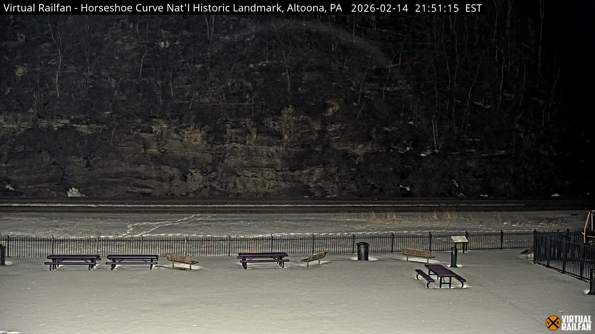 Altoona, The  Horseshoe Curve National Historic Landmark Railroad Live Cam - Altoona, Blair County, Pennsylvania, USA