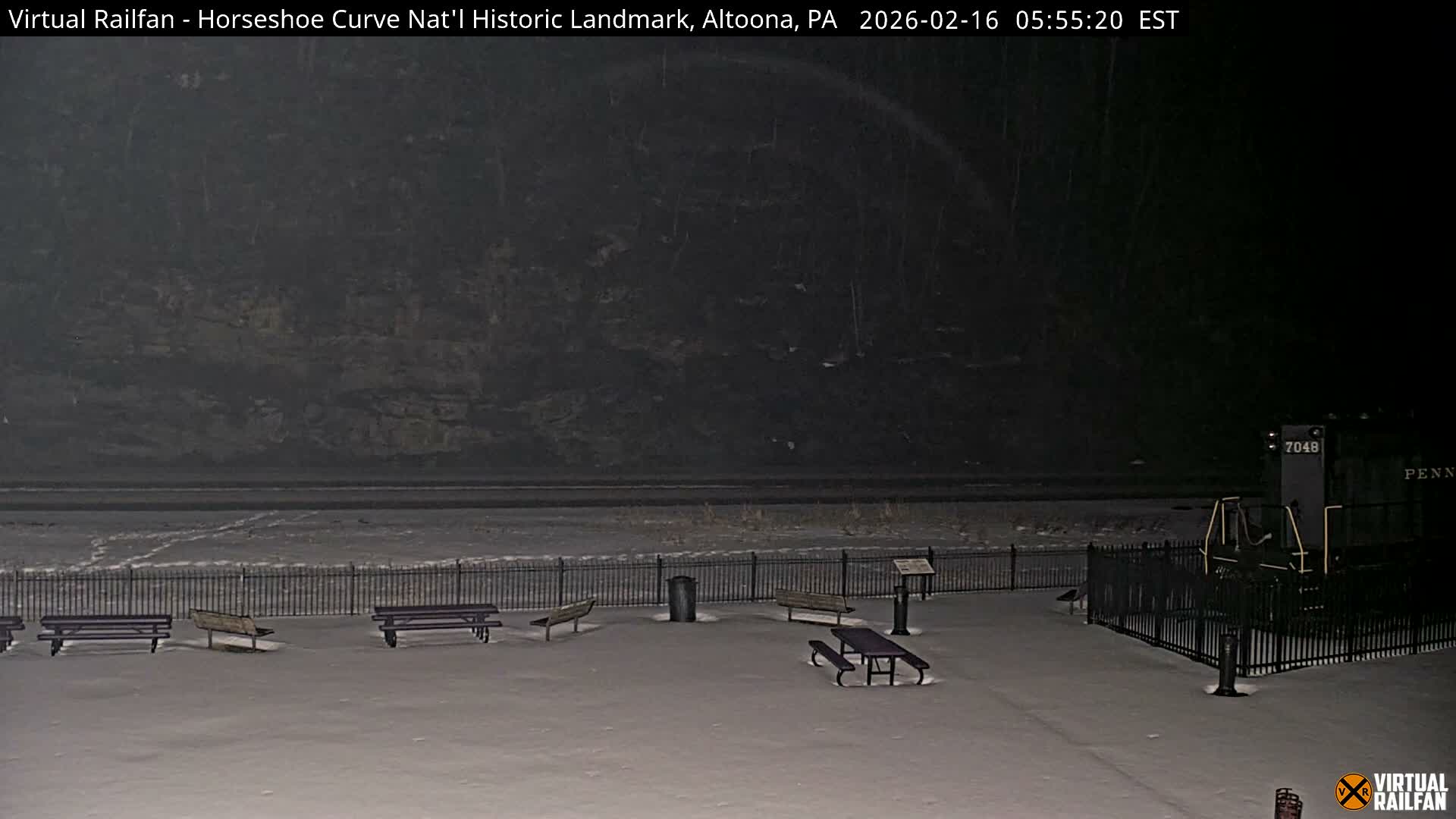 Altoona, The  Horseshoe Curve National Historic Landmark Railroad Live Cam - Altoona, Blair County, Pennsylvania, USA