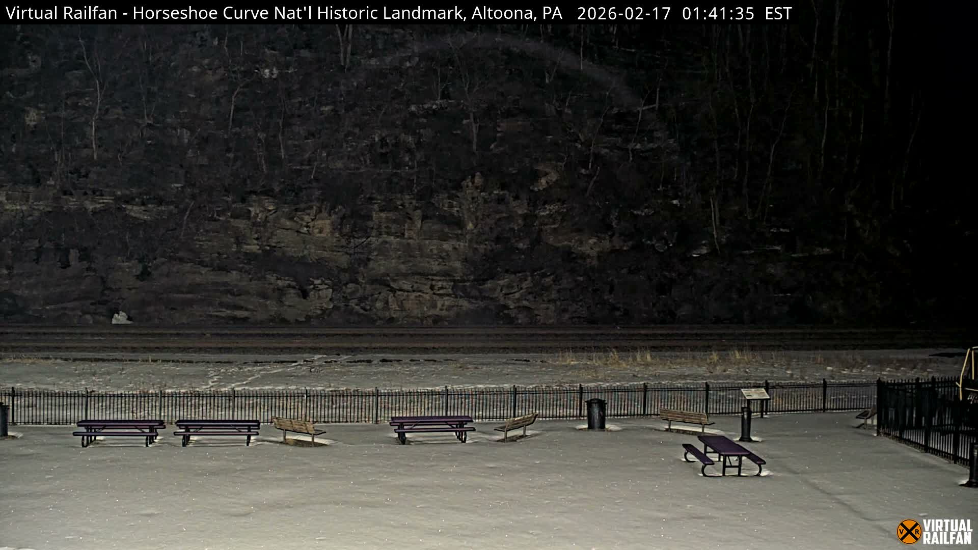 Altoona, The  Horseshoe Curve National Historic Landmark Railroad Live Cam - Altoona, Blair County, Pennsylvania, USA