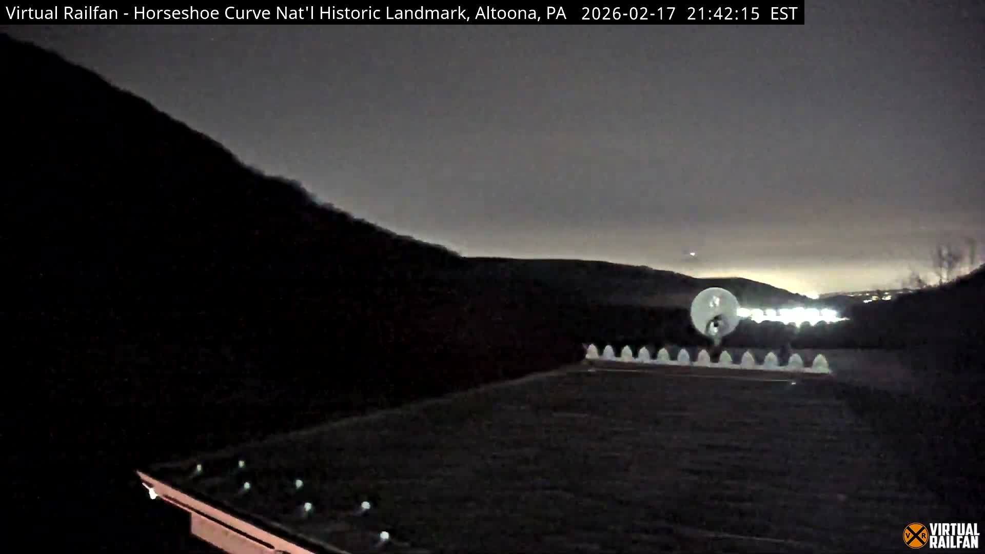 Altoona, The  Horseshoe Curve National Historic Landmark Railroad Live Cam - Altoona, Blair County, Pennsylvania, USA