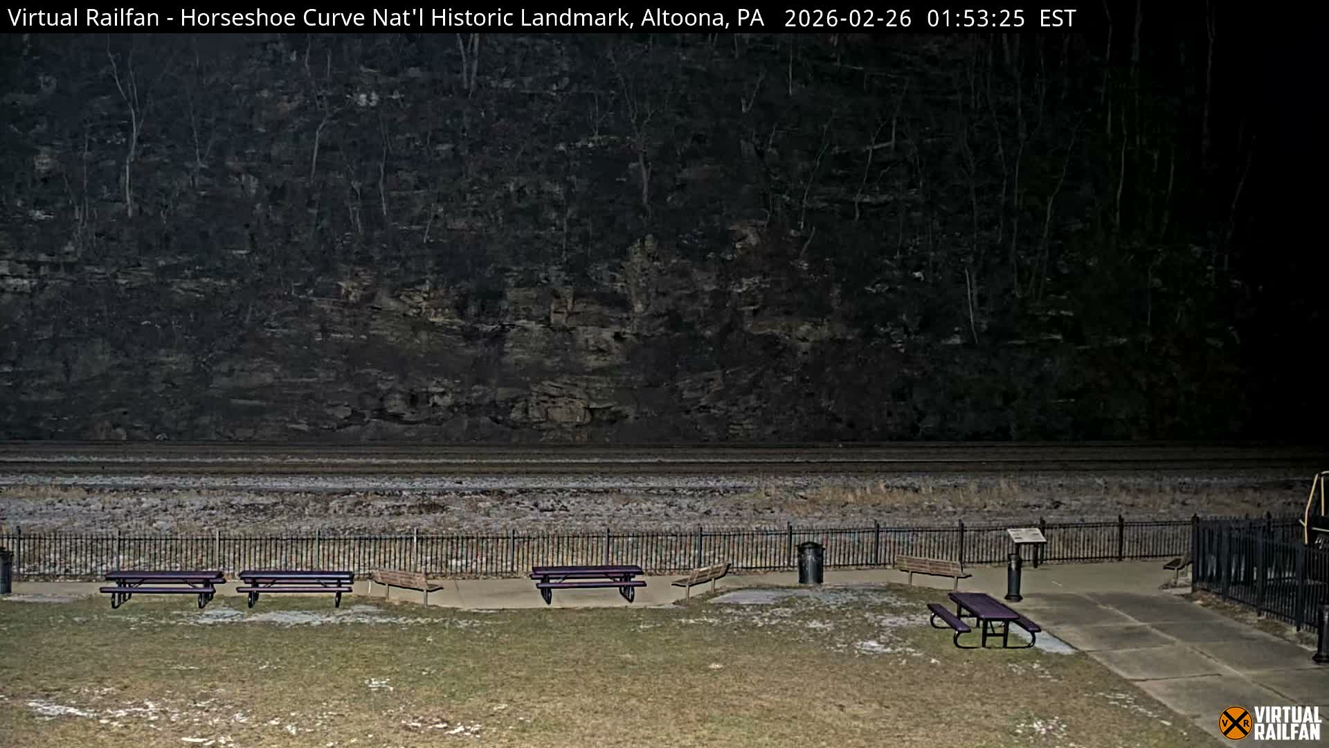 Altoona, The  Horseshoe Curve National Historic Landmark Railroad Live Cam - Altoona, Blair County, Pennsylvania, USA