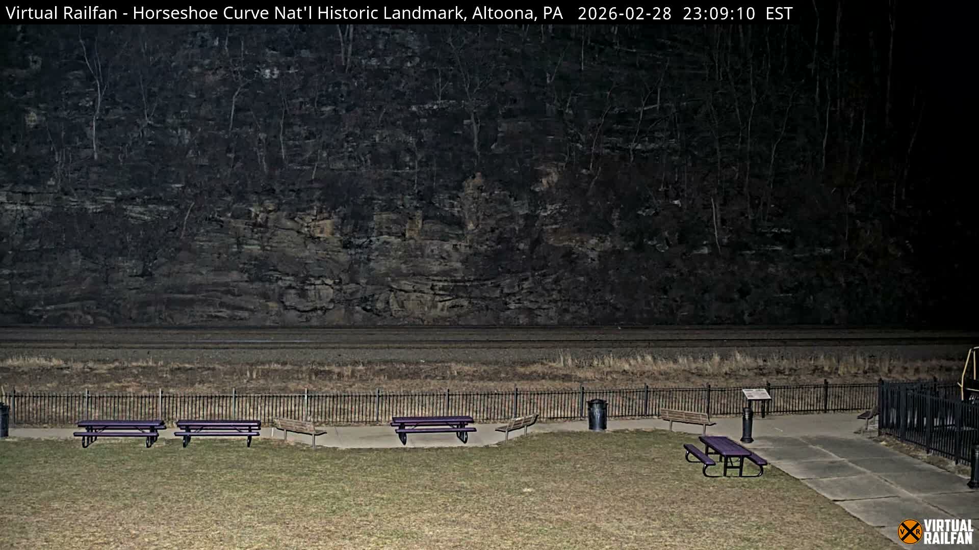 Altoona, The  Horseshoe Curve National Historic Landmark Railroad Live Cam - Altoona, Blair County, Pennsylvania, USA