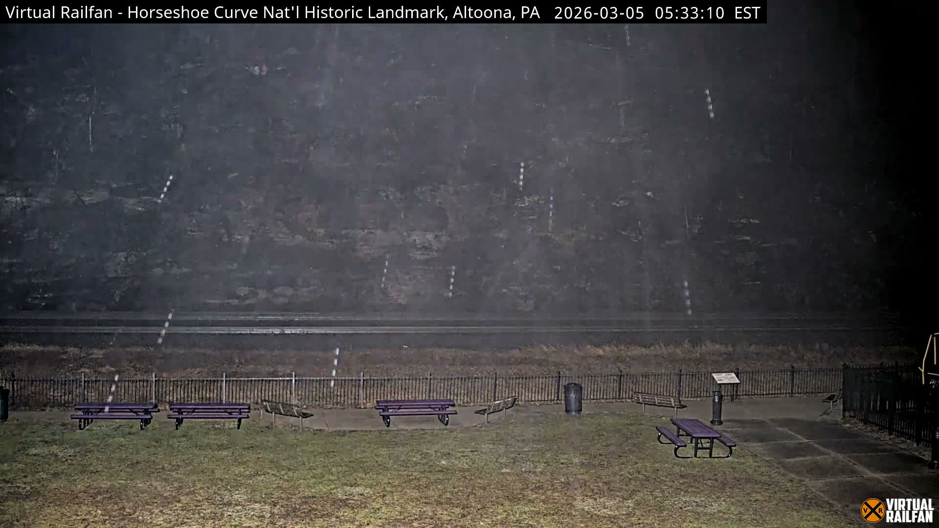 Altoona, The  Horseshoe Curve National Historic Landmark Railroad Live Cam - Altoona, Blair County, Pennsylvania, USA
