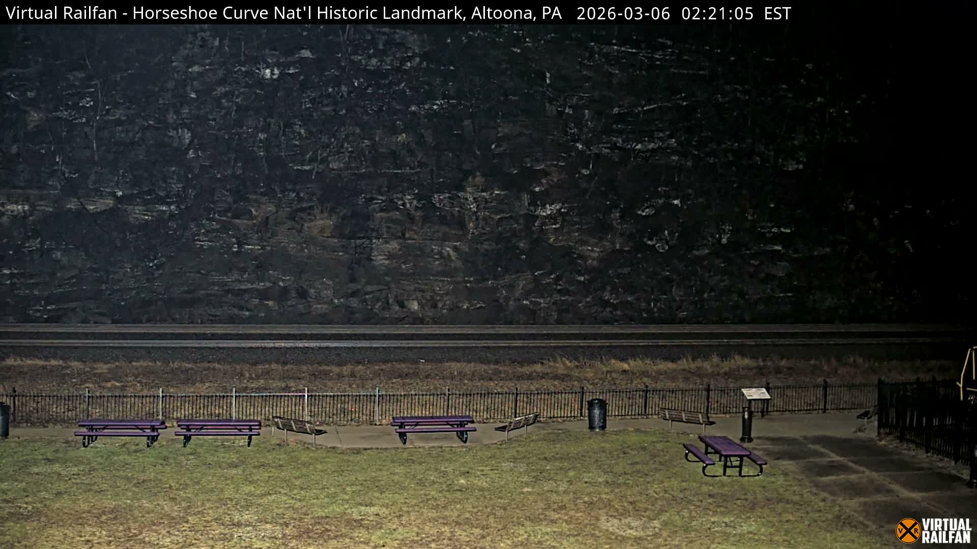 Altoona, The  Horseshoe Curve National Historic Landmark Railroad Live Cam - Altoona, Blair County, Pennsylvania, USA