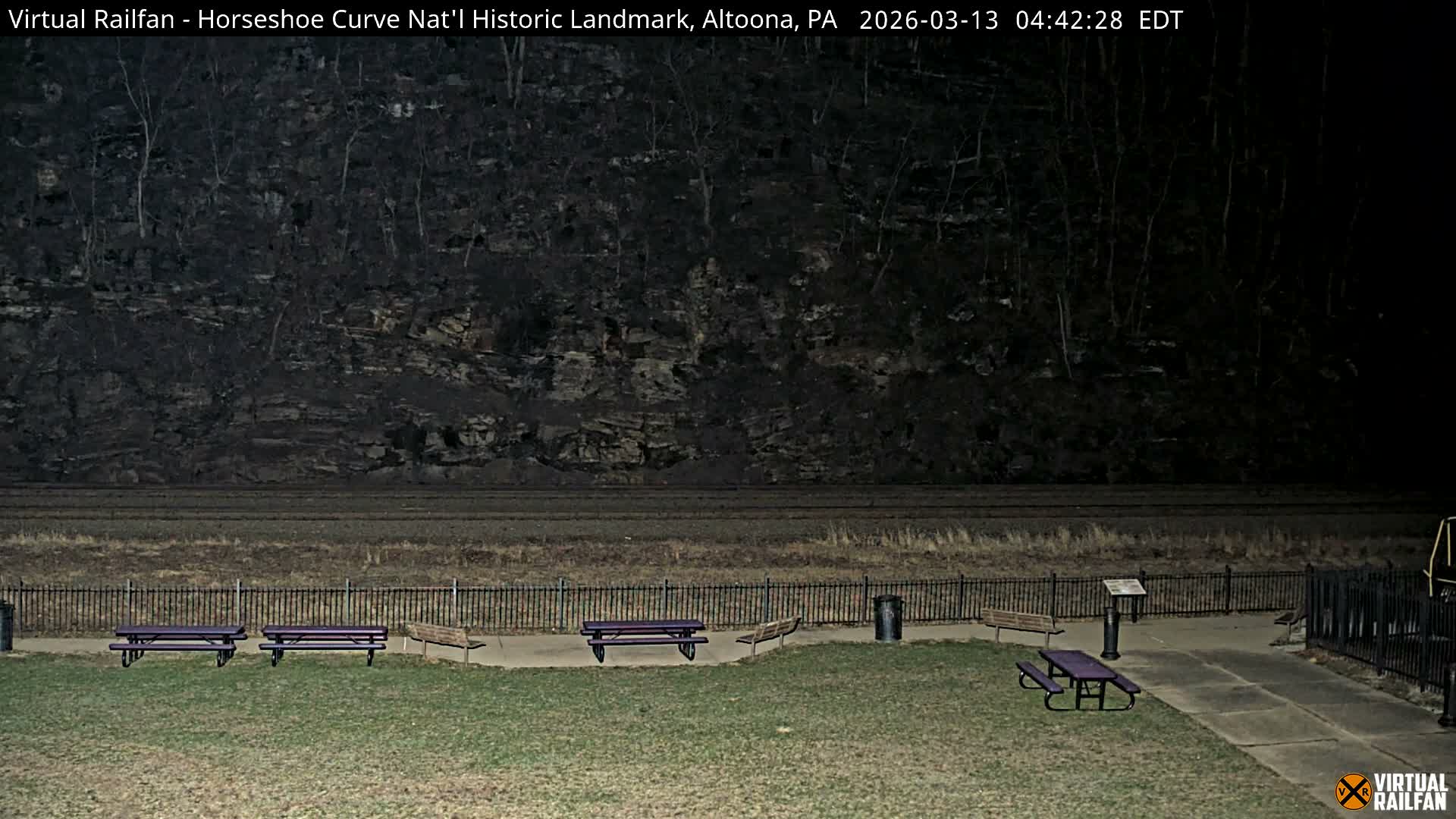 Altoona, The  Horseshoe Curve National Historic Landmark Railroad Live Cam - Altoona, Blair County, Pennsylvania, USA