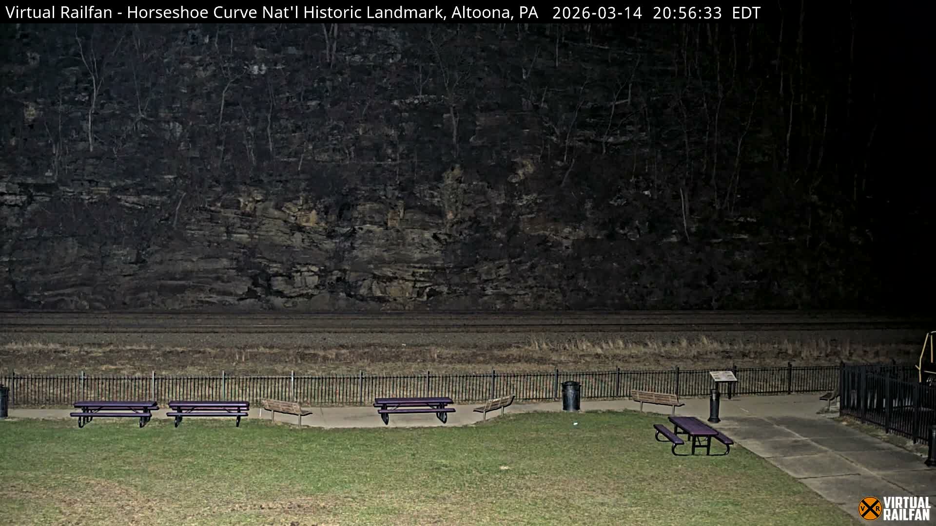 Altoona, The  Horseshoe Curve National Historic Landmark Railroad Live Cam - Altoona, Blair County, Pennsylvania, USA