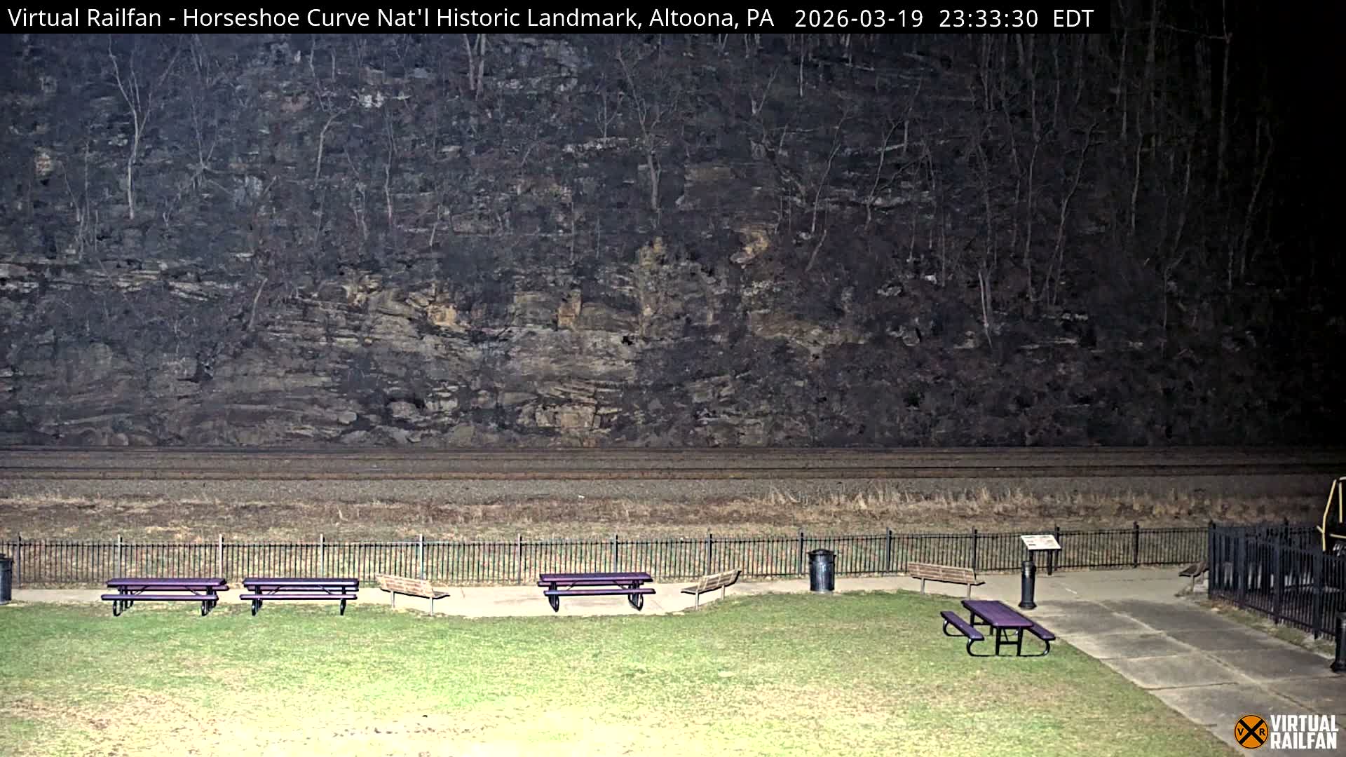 Altoona, The  Horseshoe Curve National Historic Landmark Railroad Live Cam - Altoona, Blair County, Pennsylvania, USA