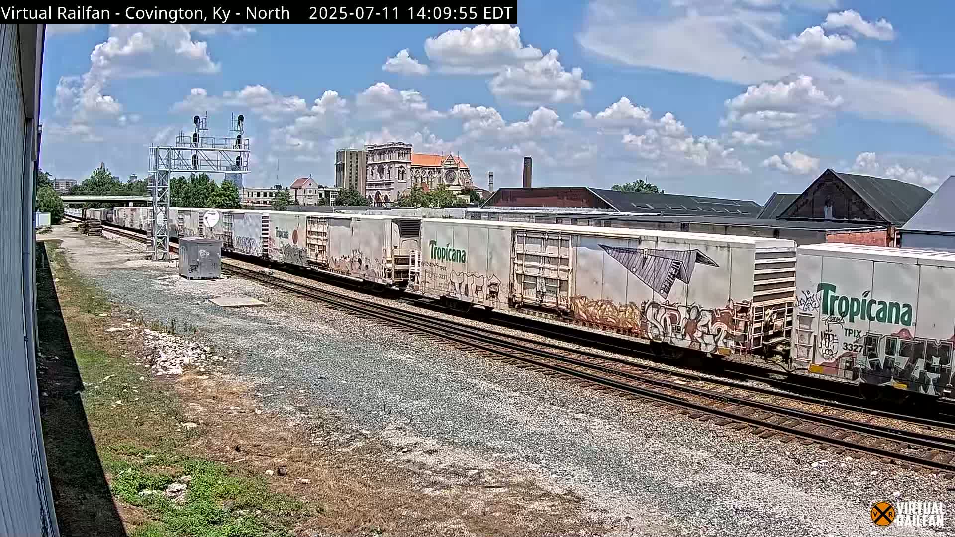 Covington City & Covington Railroad Live Cam - Covington, Kenton,  Kentucky, USA