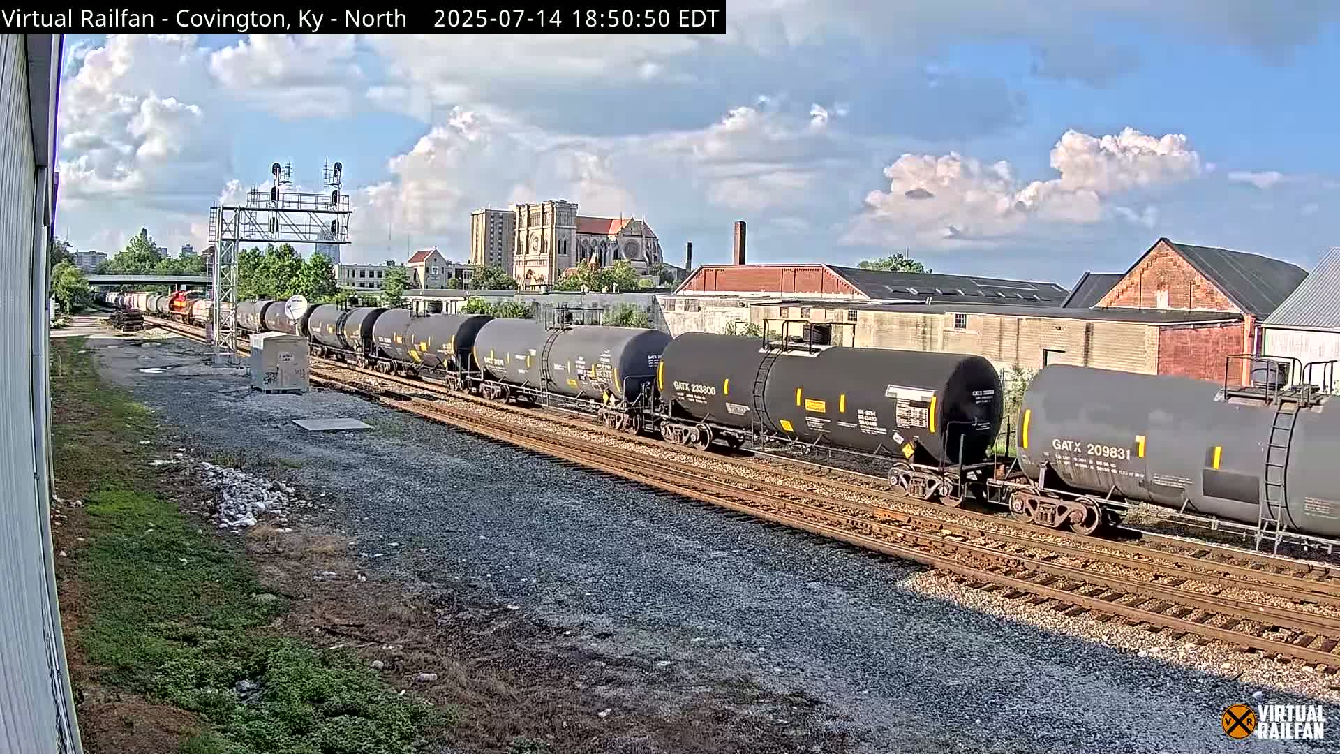 Covington City & Covington Railroad Live Cam - Covington, Kenton,  Kentucky, USA
