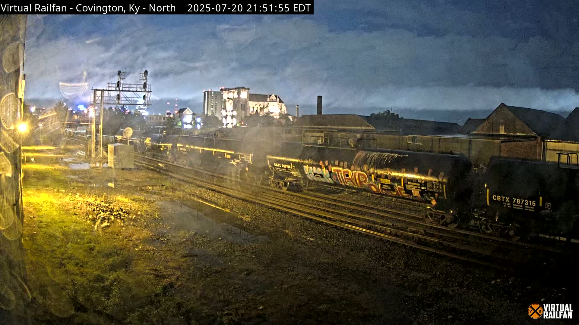 Covington City & Covington Railroad Live Cam - Covington, Kenton,  Kentucky, USA