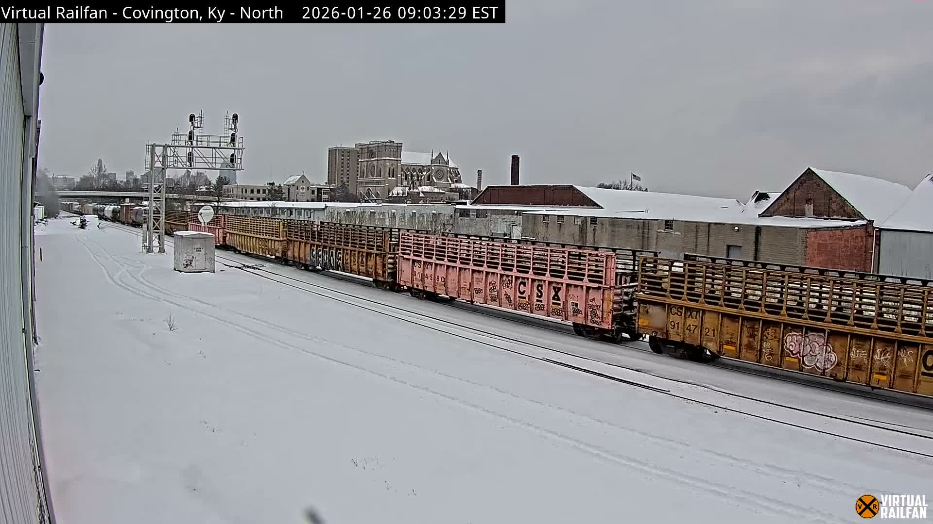 Covington City & Covington Railroad Live Cam - Covington, Kenton,  Kentucky, USA