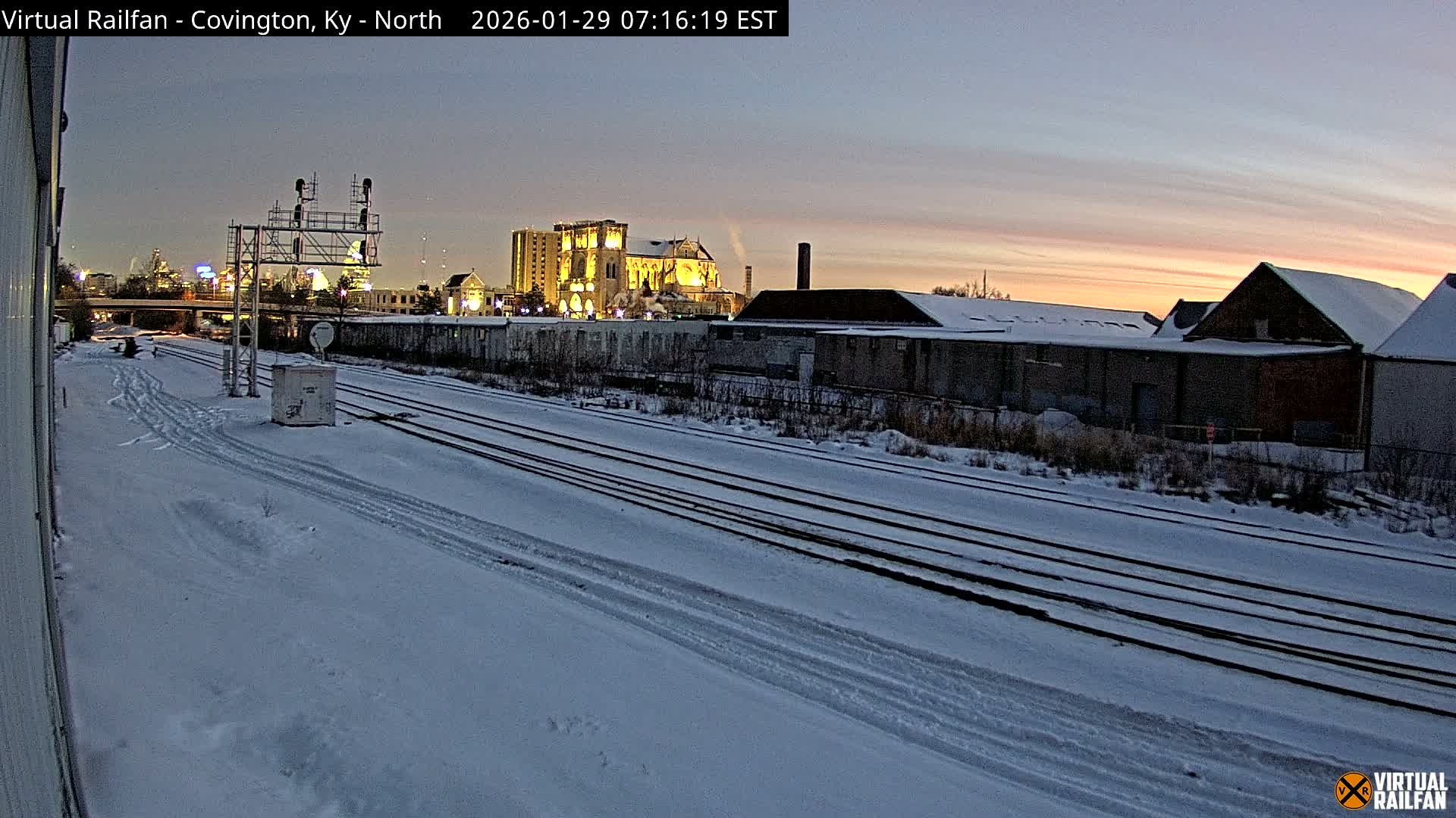 Covington City & Covington Railroad Live Cam - Covington, Kenton,  Kentucky, USA