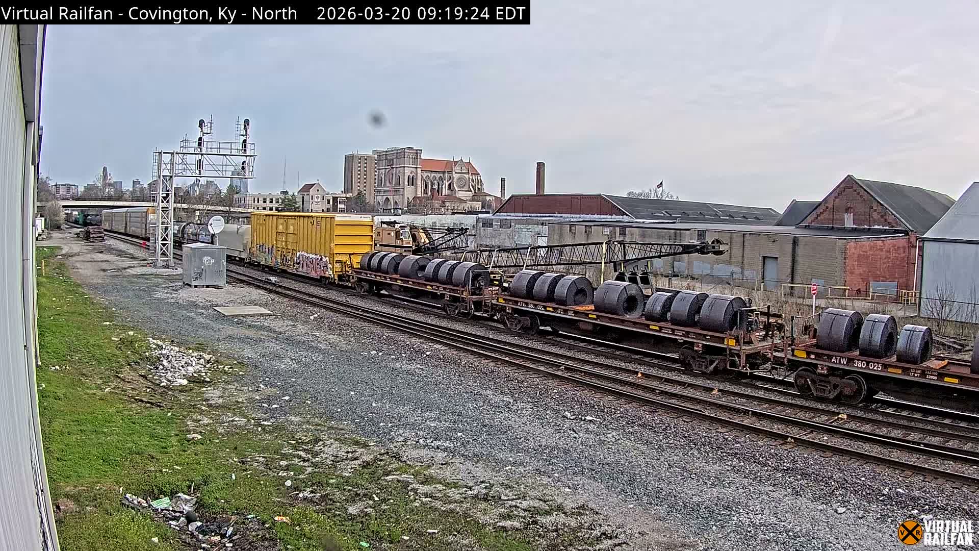 Covington City & Covington Railroad Live Cam - Covington, Kenton,  Kentucky, USA