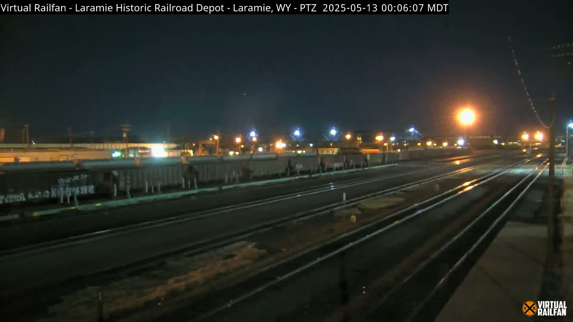 Laramie Historic Railroad Depot Live Cam - Laramie, Albany, Wyoming, USA 