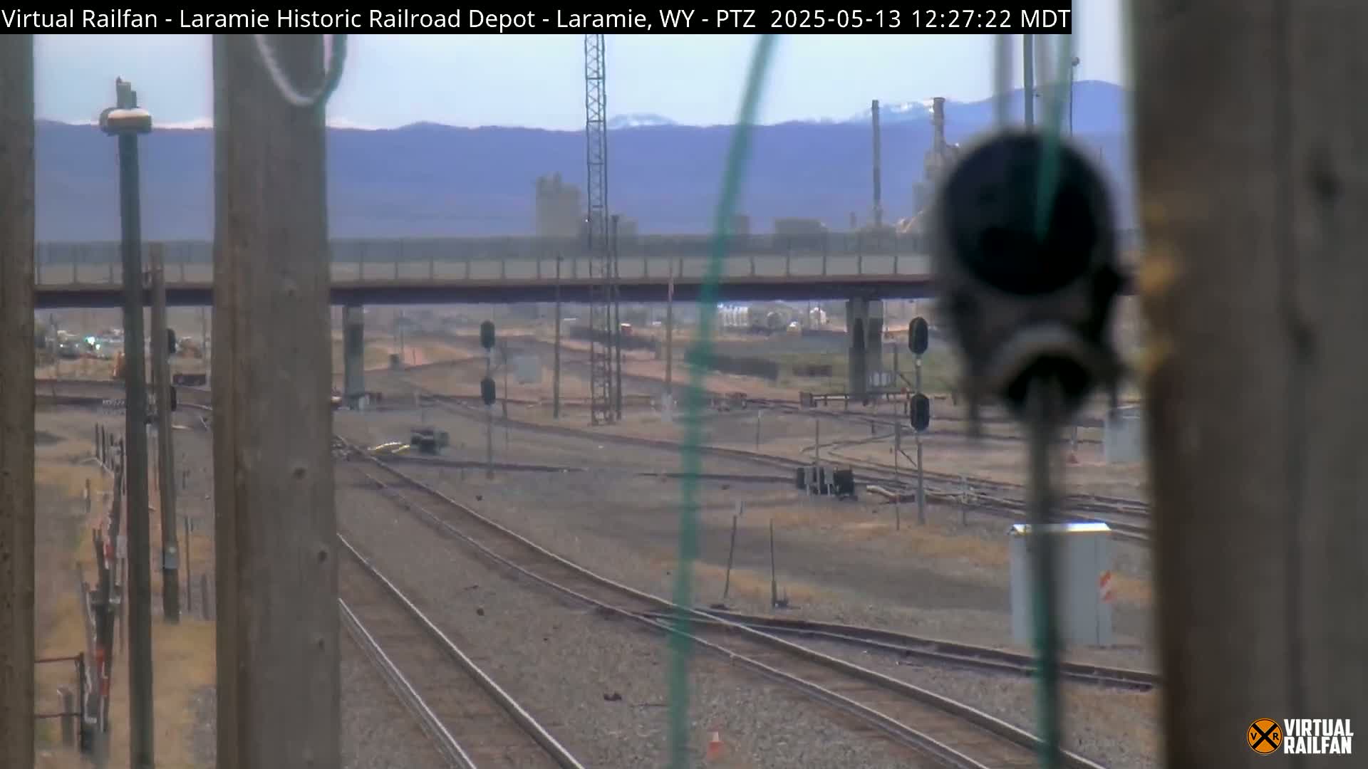 Laramie Historic Railroad Depot Live Cam - Laramie, Albany, Wyoming, USA 