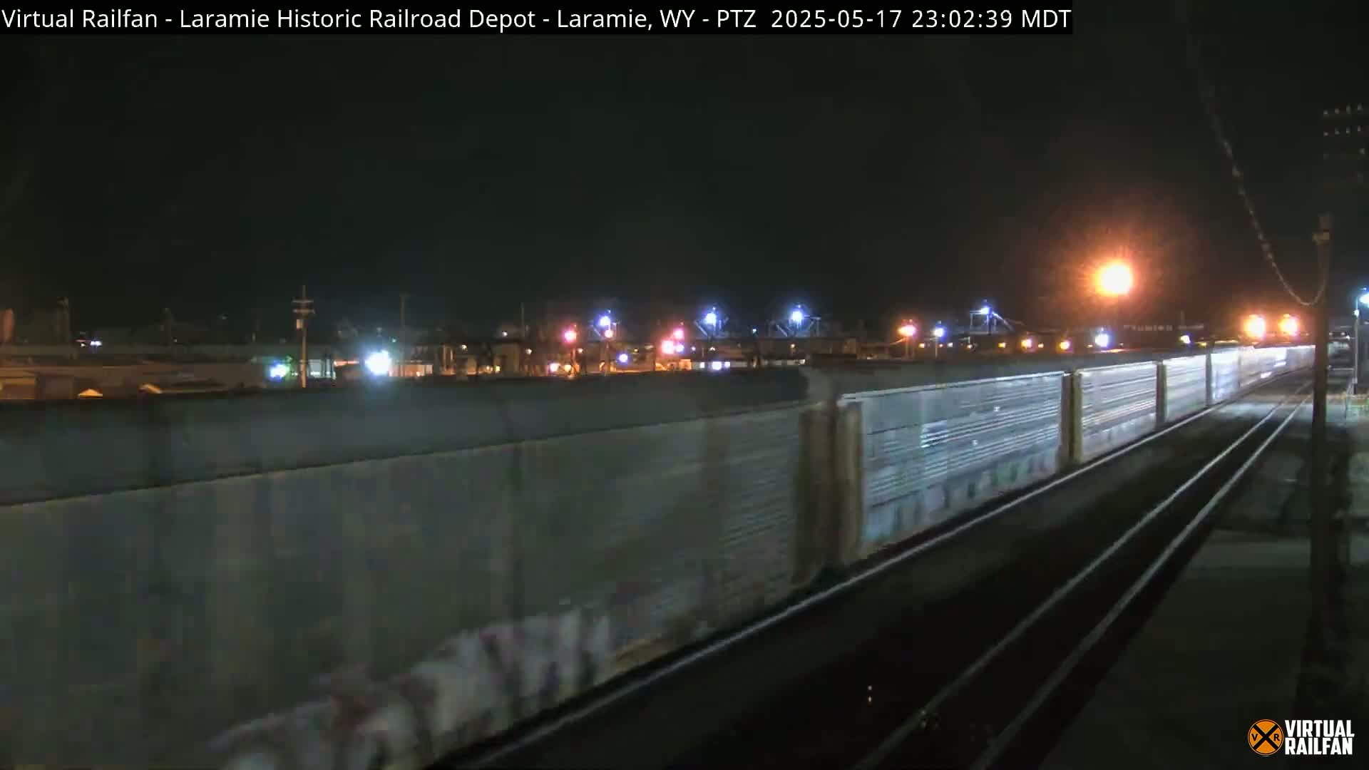 Laramie Historic Railroad Depot Live Cam - Laramie, Albany, Wyoming, USA 