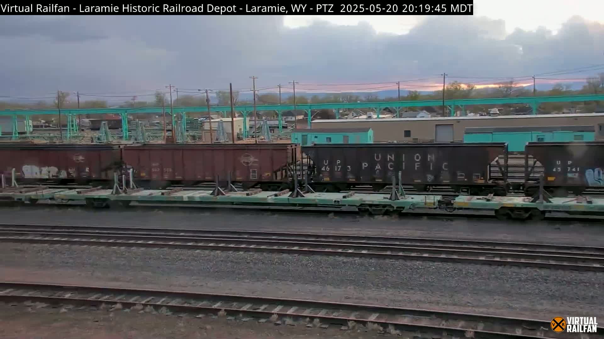 Laramie Historic Railroad Depot Live Cam - Laramie, Albany, Wyoming, USA 