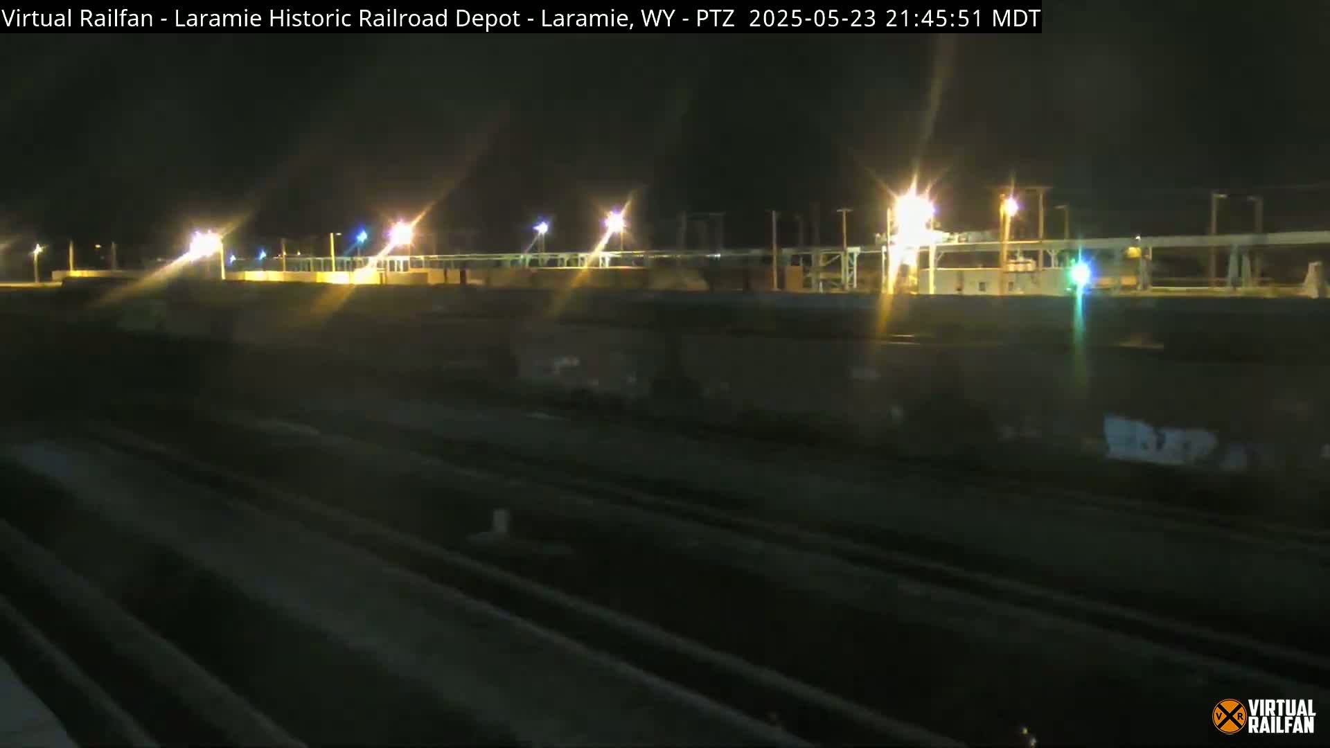 Laramie Historic Railroad Depot Live Cam - Laramie, Albany, Wyoming, USA 