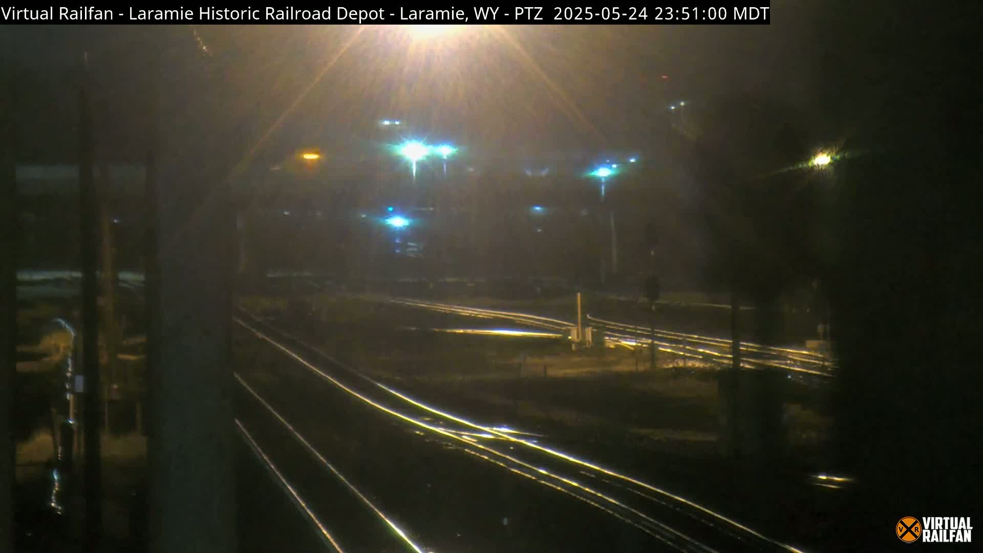 Laramie Historic Railroad Depot Live Cam - Laramie, Albany, Wyoming, USA 